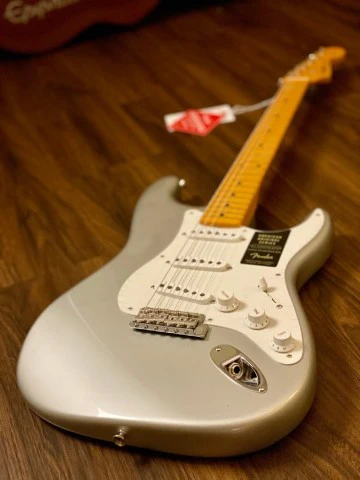 Fender American Original 50s Stratocaster - Inca Silver - Image 2