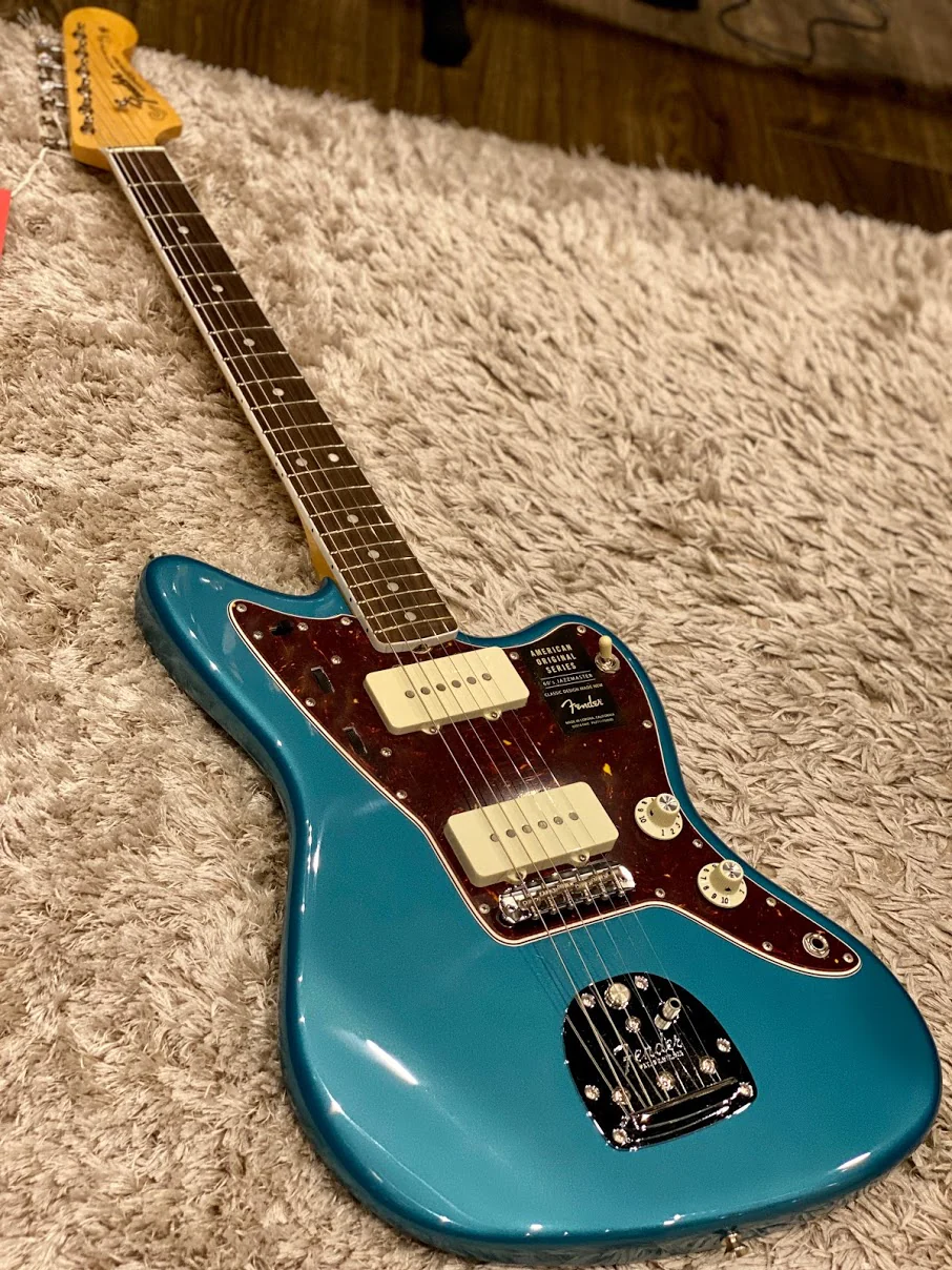 Fender American Original 60s Jazzmaster in Ocean Turquoise - Image 4