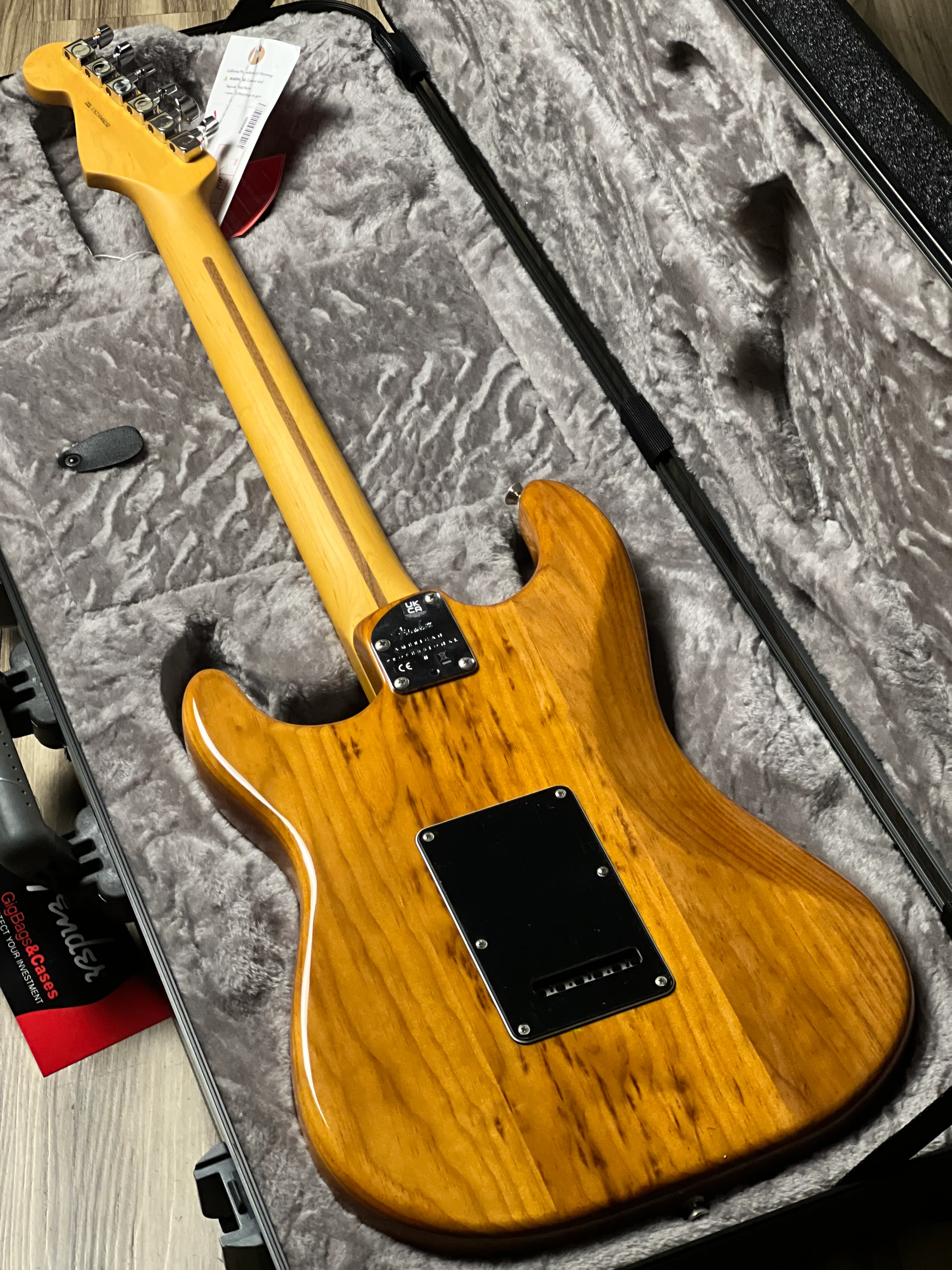 Fender American Professional II HSS Stratocaster with Maple FB in Roasted Pine US23049232 - Image 5