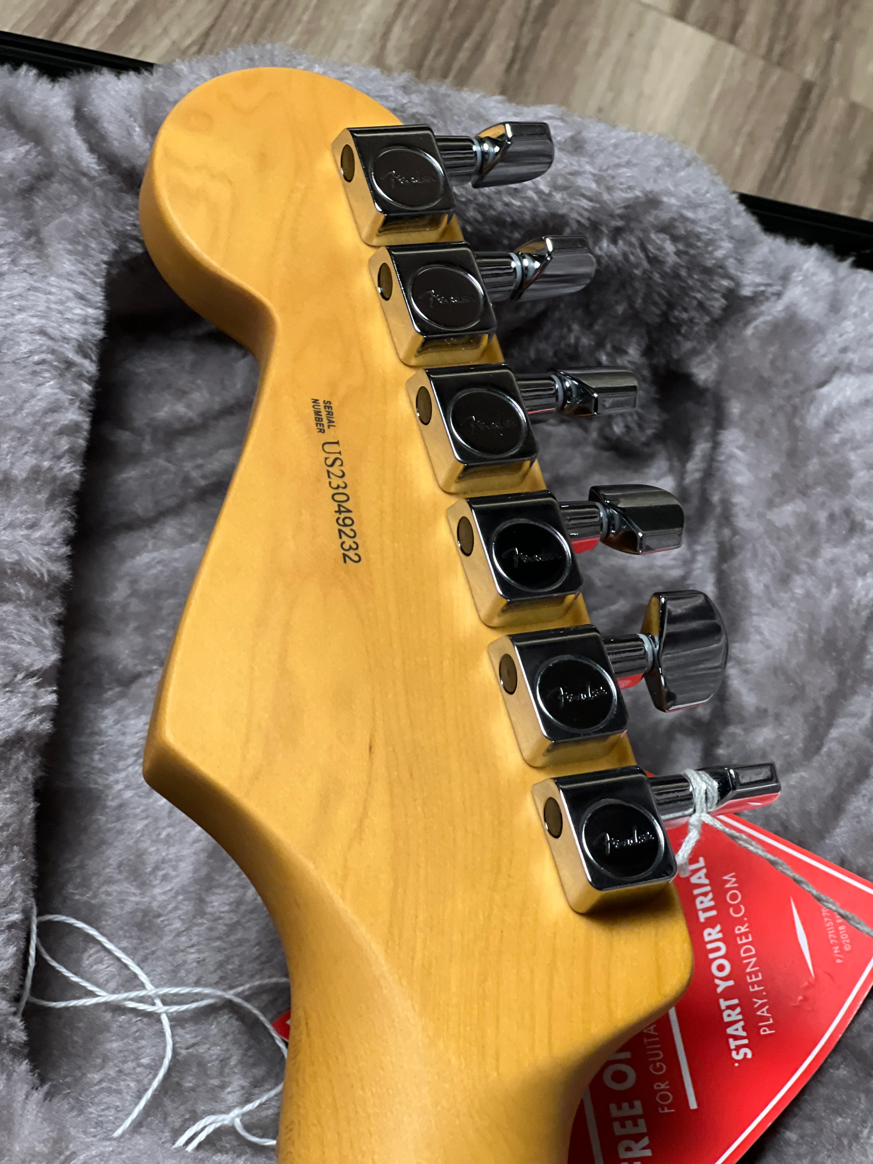 Fender American Professional II HSS Stratocaster with Maple FB in Roasted Pine US23049232 - Image 7
