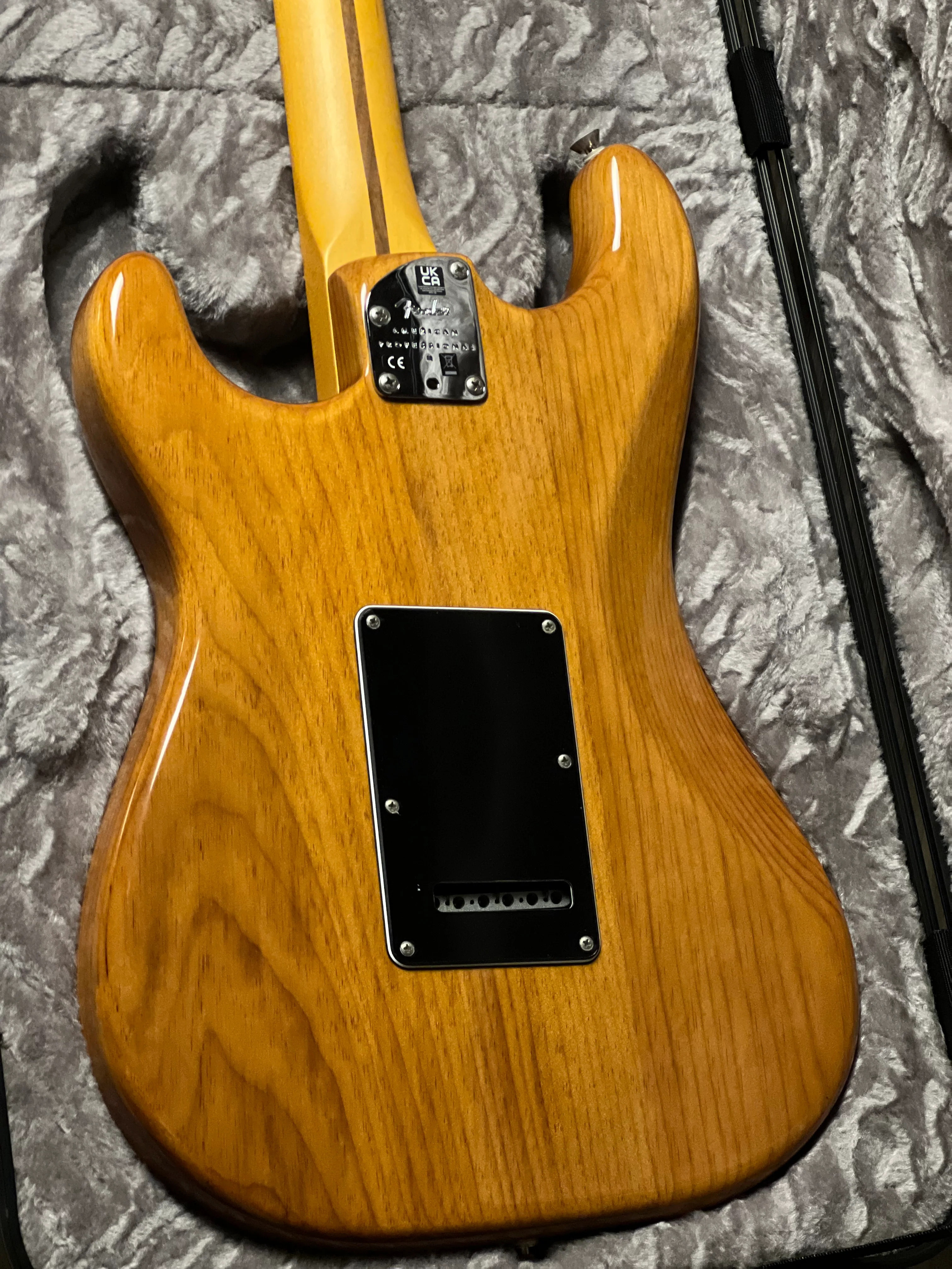 Fender American Professional II HSS Stratocaster with Maple FB in Roasted Pine US23077960 - Image 6