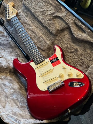 Fender American Professional Stratocaster with RW FB in Candy Apple Red - Image 3