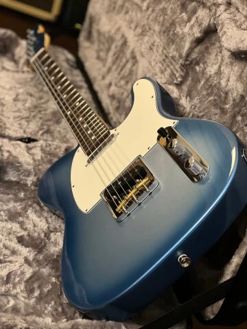 Fender American Showcase Telecaster with Rosewood FB in Sky Burst Metallic - Image 10