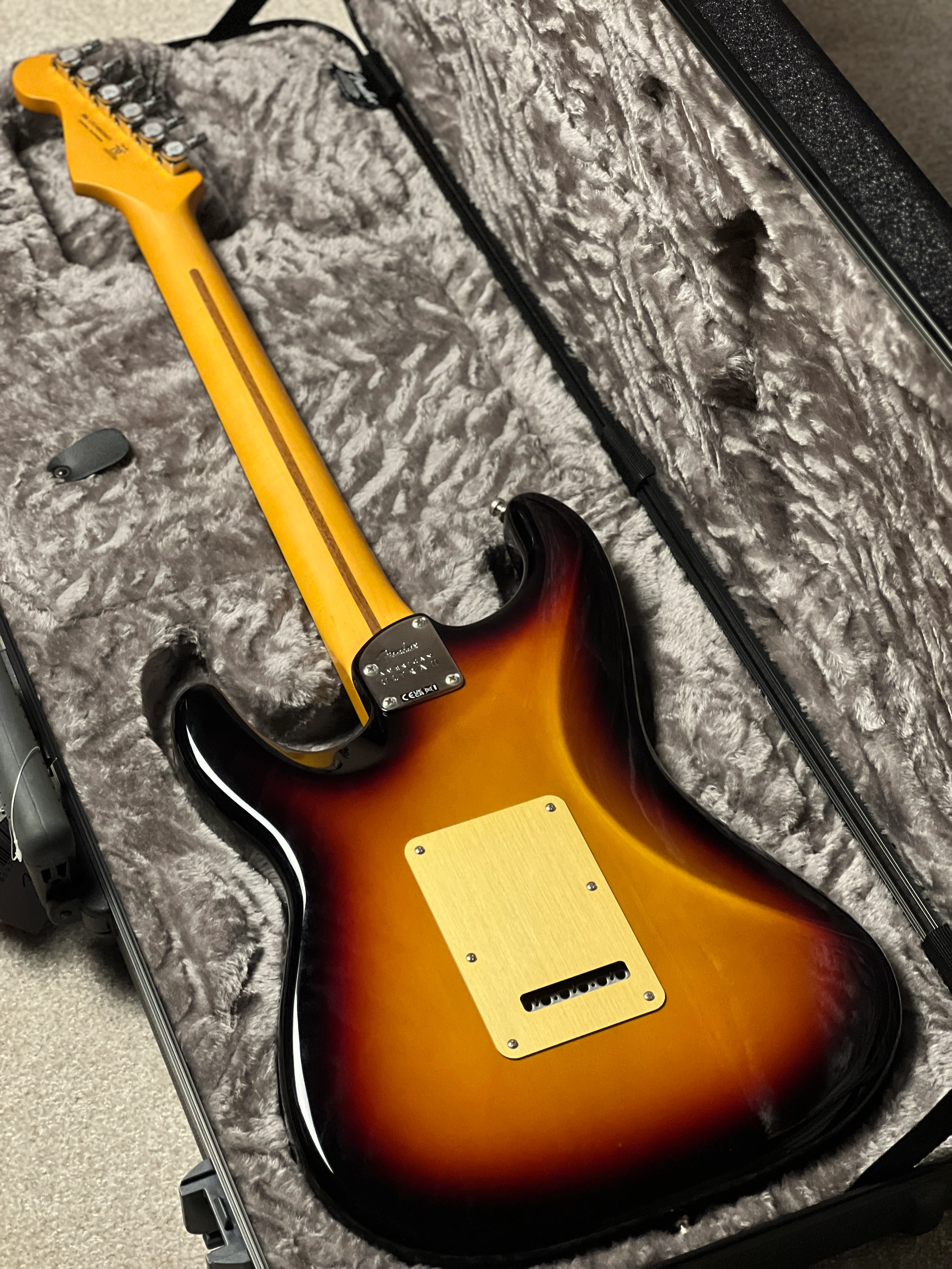 Fender American Ultra II Stratocaster HSS with Ebony FB in Ultraburst US240020831 - Image 6
