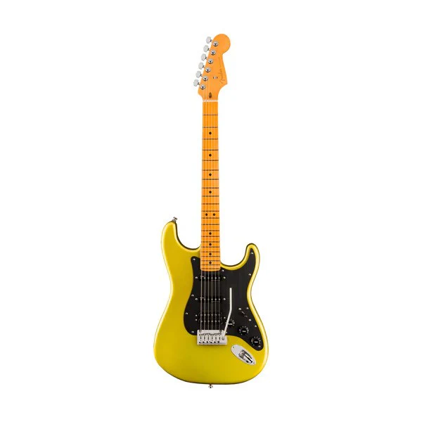 Fender American Ultra II Stratocaster HSS with Maple FB in Solar Flare - Image 12