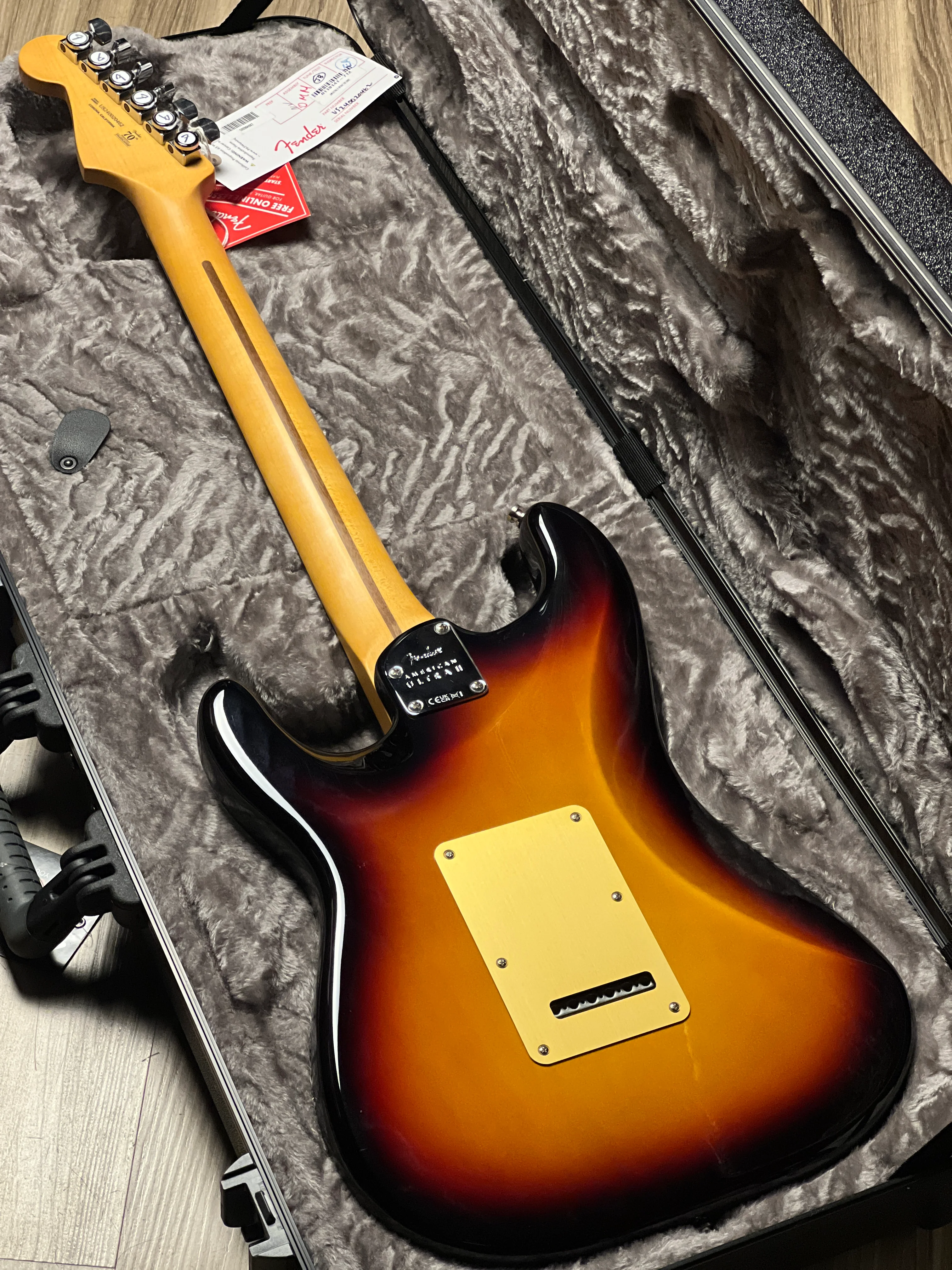 Fender American Ultra II Stratocaster with Ebony FB in Ultraburst US240020462 - Image 7