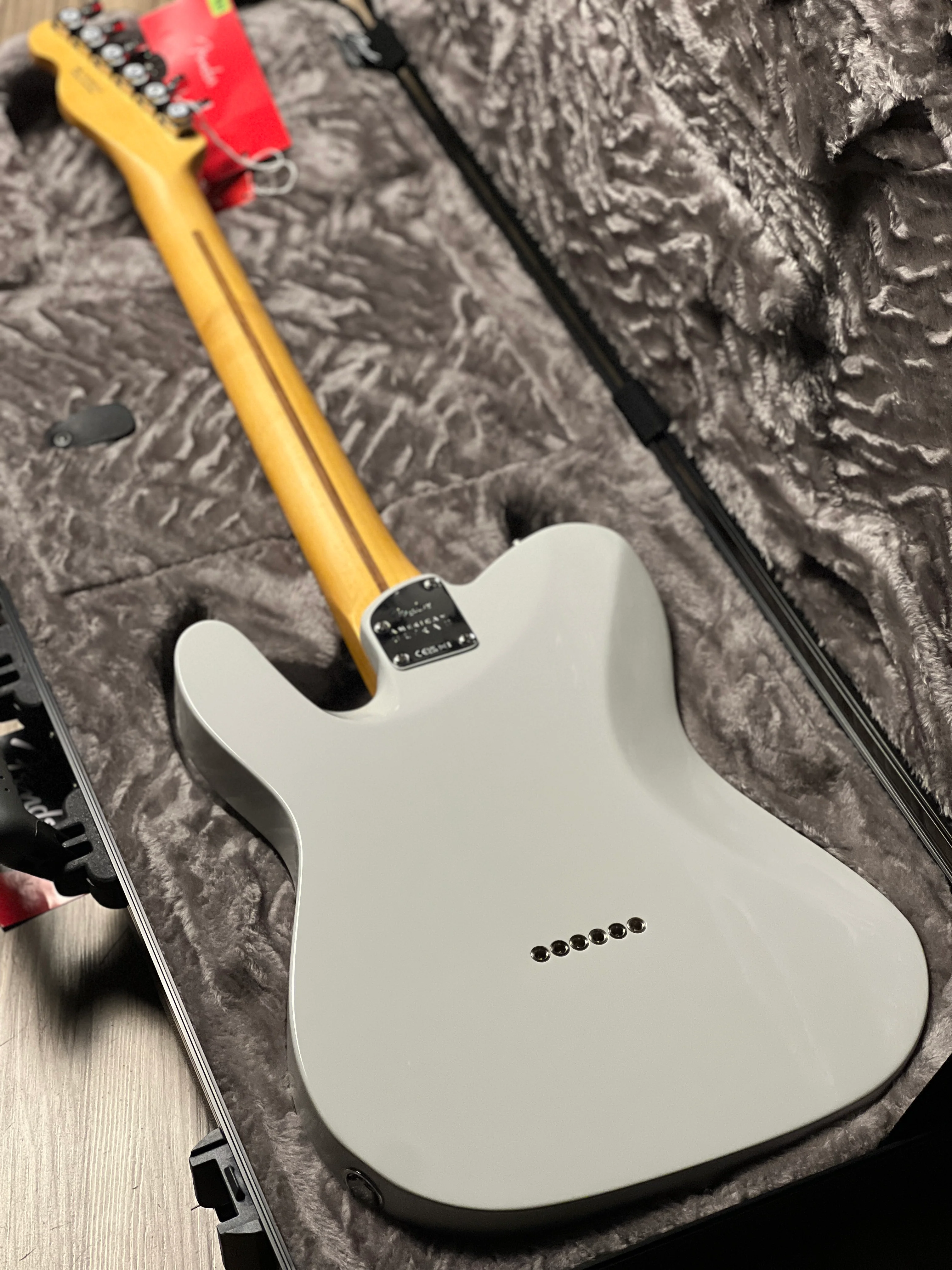 Fender American Ultra II Telecaster with Maple FB in Avalanche US24005310 - Image 5