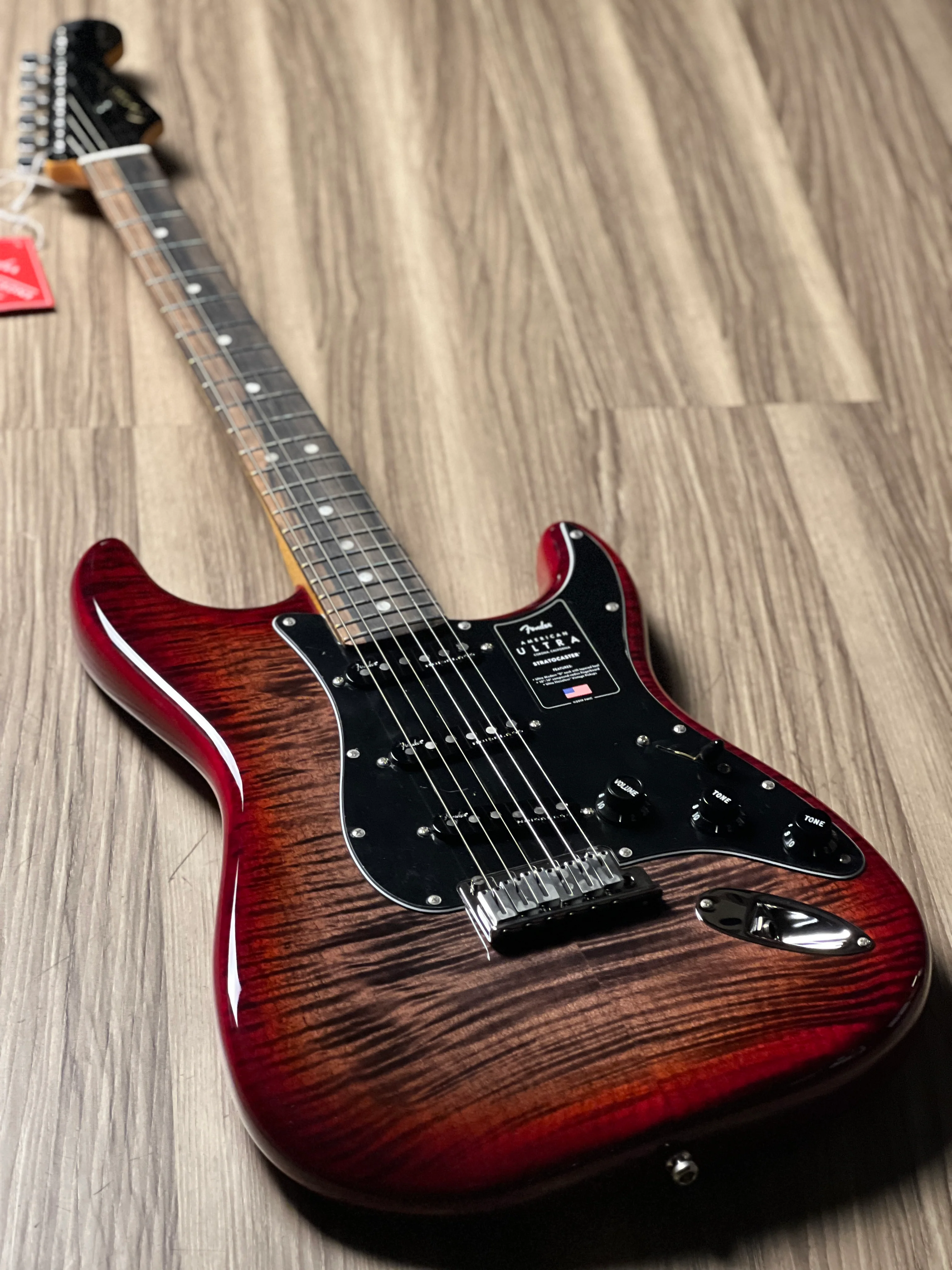 Fender American Ultra Limited Edition Stratocaster With Ebony FB In Umbra Burst US22065847 - Image 7