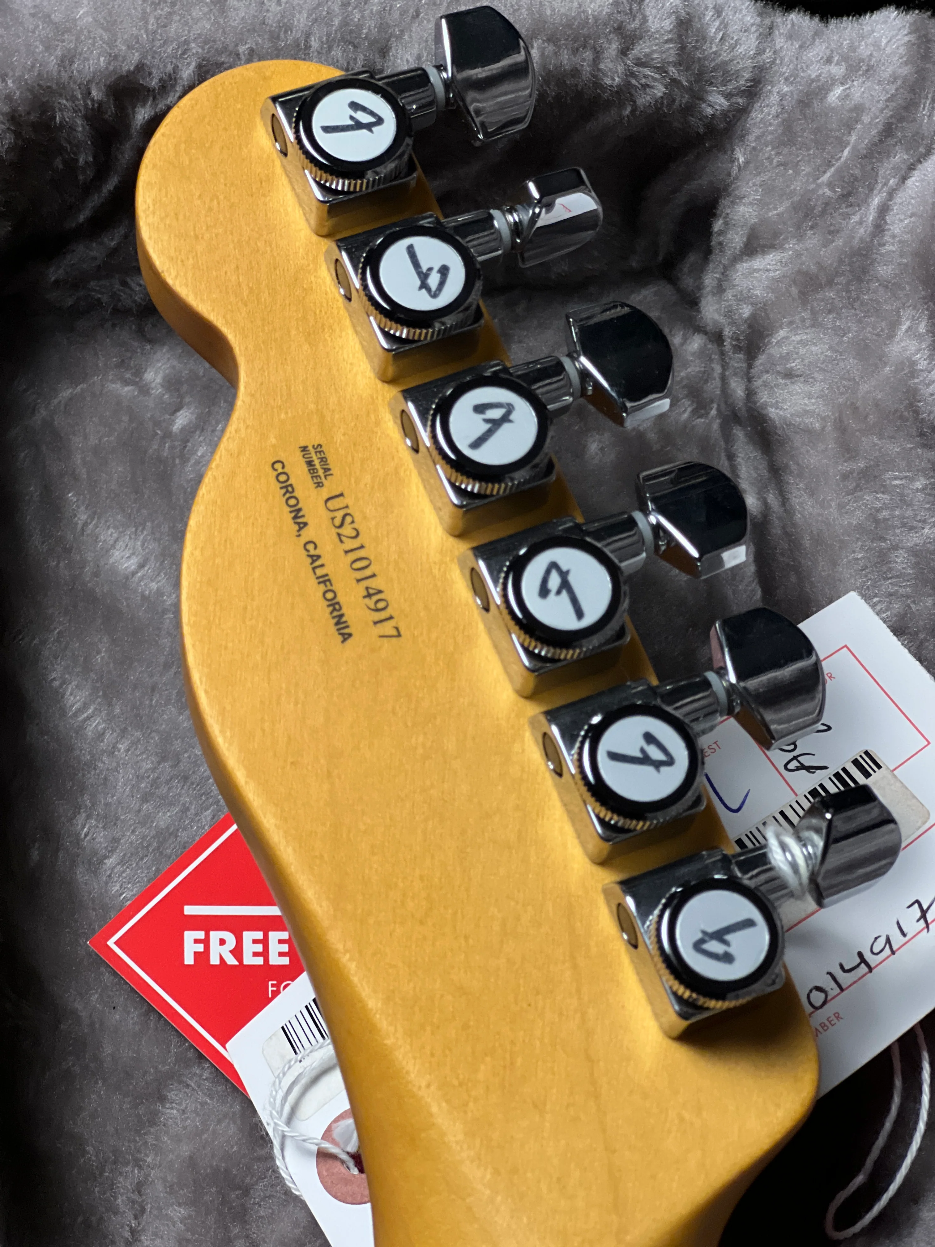Fender American Ultra Limited Edition Telecaster with Ebony FB In Denim Burst US21014917 - Image 6