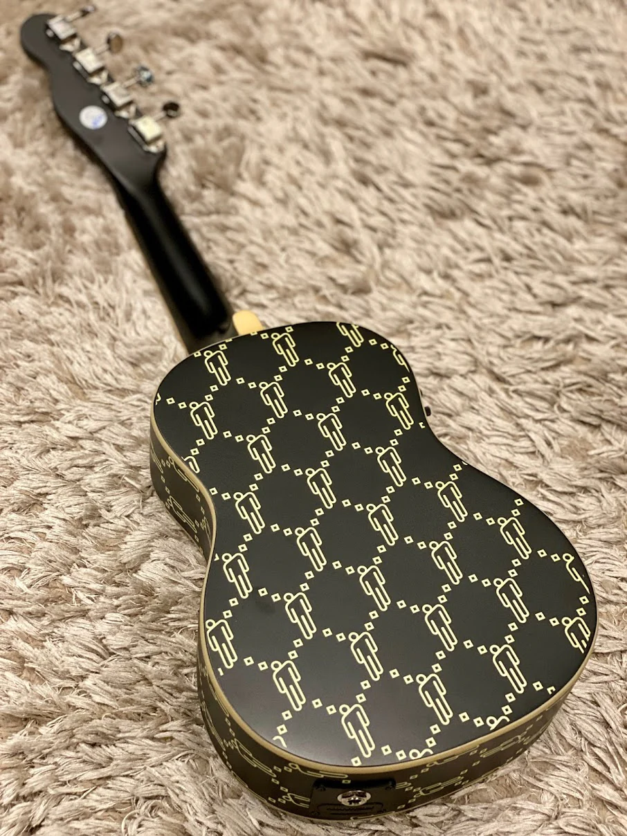 Fender Billie Eilish Ukulele Concert in Black - Image 3