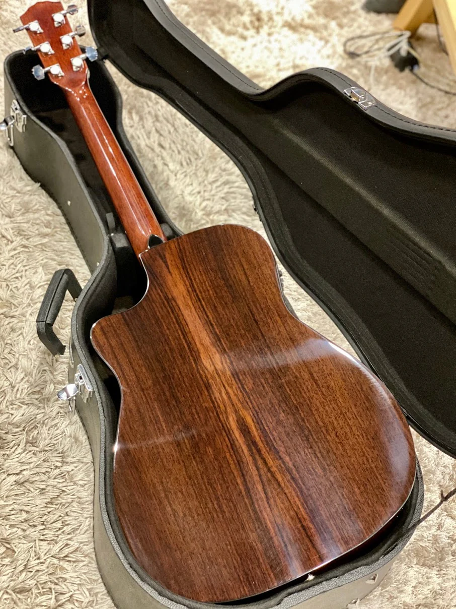 Fender CC-140SCE Acoustic Electric in Sunburst - Image 3