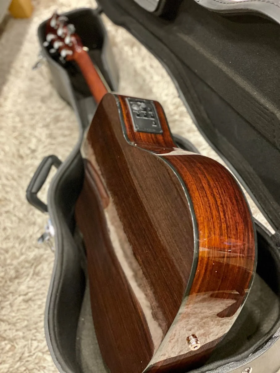 Fender CC-140SCE Acoustic Electric in Sunburst - Image 4