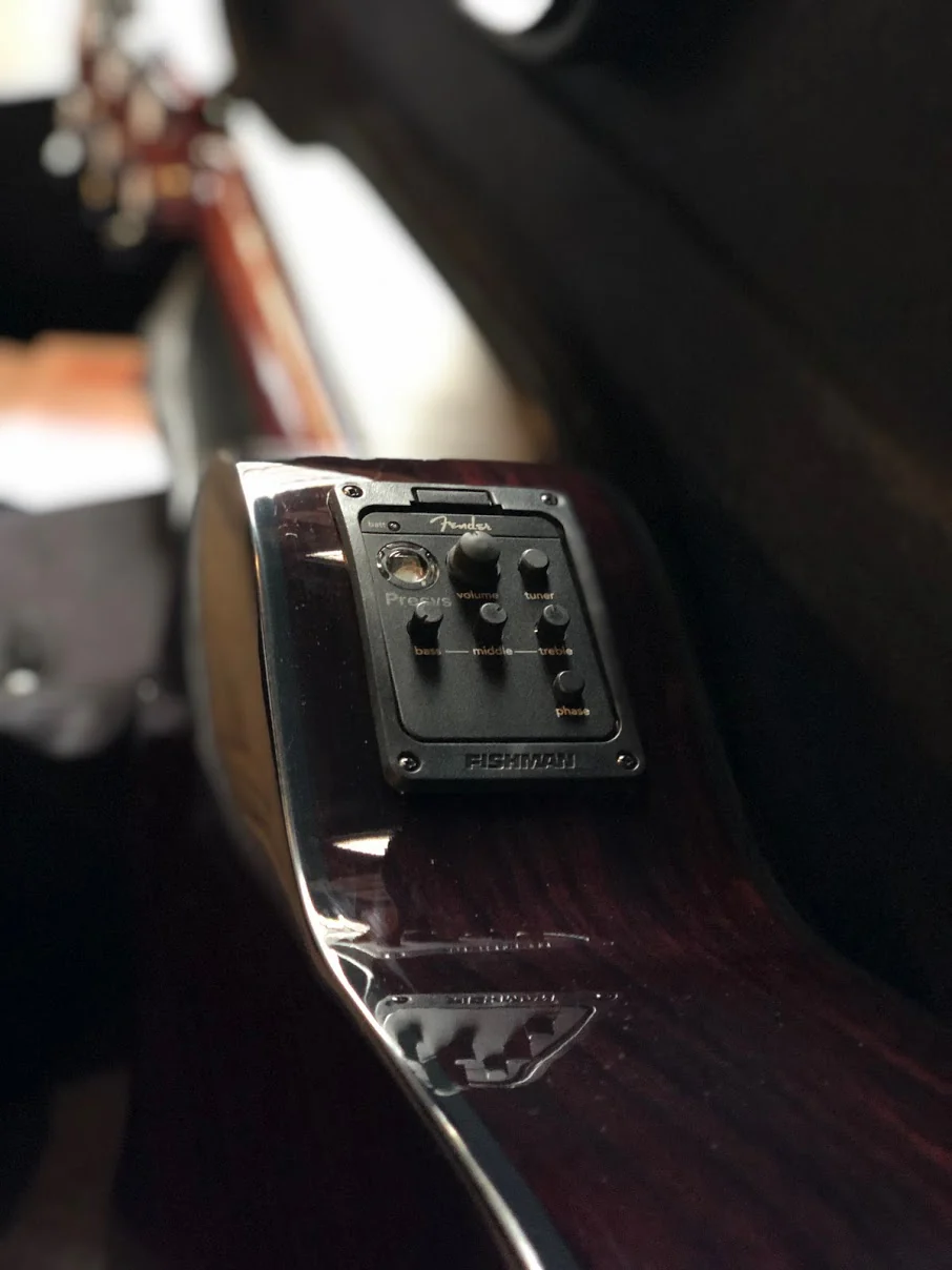 Fender CC-140SCE in Natural - Image 4