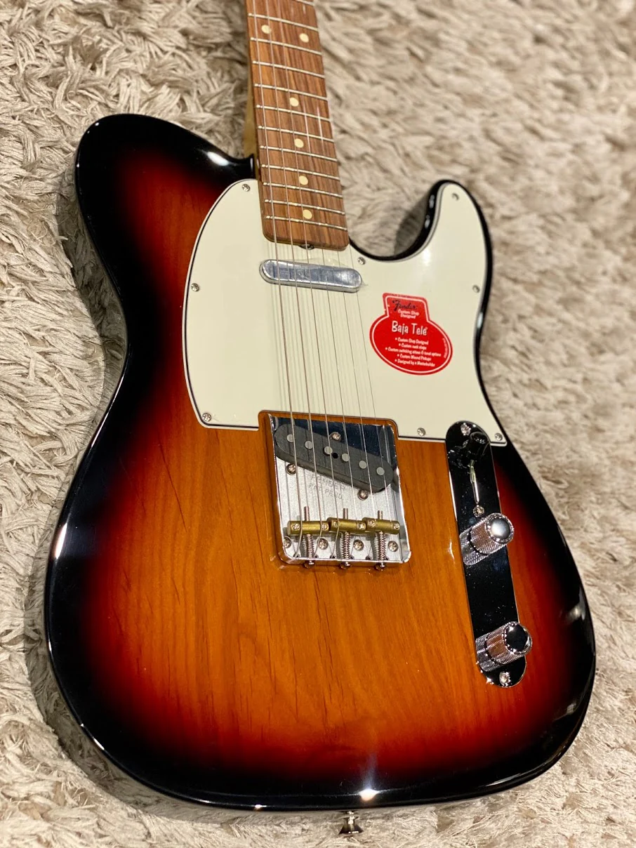 Fender Classic Player Baja 60s Telecaster Pau Ferro FB in 3 Tone Sunburst - Image 2