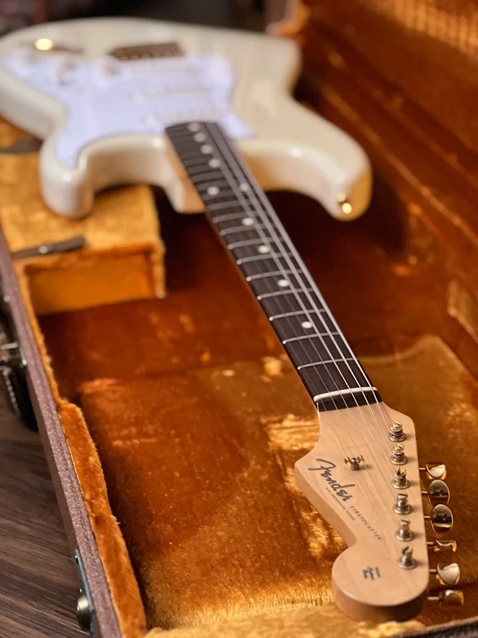 Fender Custom Shop Limited 1960 Stratocaster N.O.S. Olympic White R49407 - Image 7