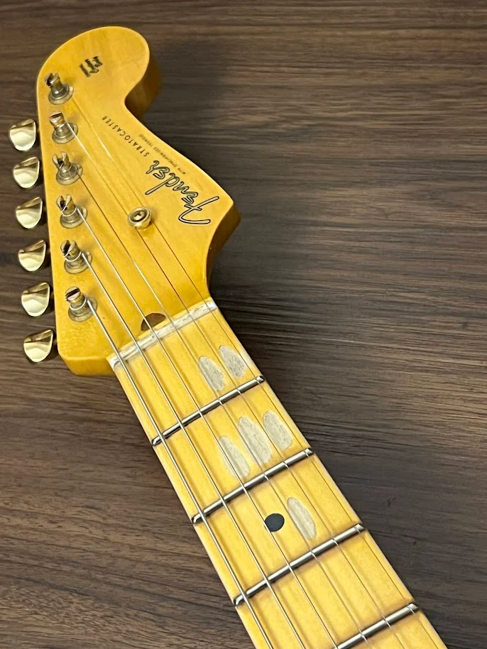 Fender Custom Shop Limited Edition 70th Anniversary 1954 Stratocaster in White Blonde with Gold Hardware 4194 - Image 14
