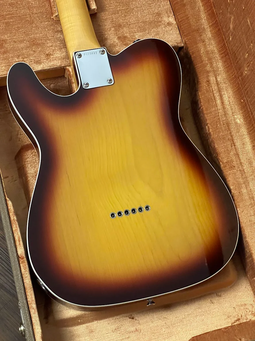 Fender Custom Shop Vintage Custom 1959 Telecaster Custom NOS Chocolate Burst R129012 - Image 9