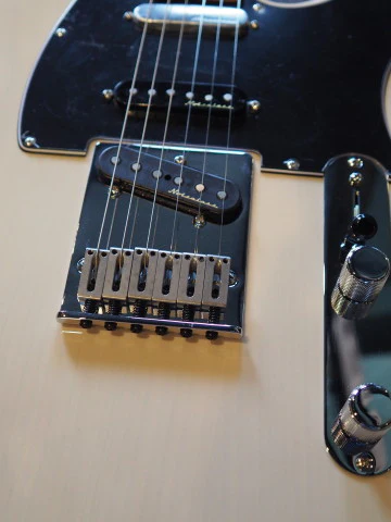 Fender Deluxe Nashville Telecaster Maple Neck White Blonde - Image 3