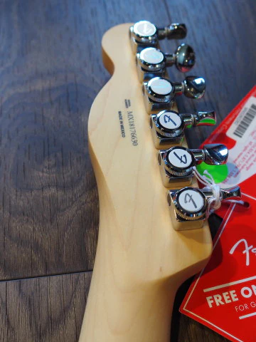 Fender Deluxe Nashville Telecaster Maple Neck White Blonde - Image 6