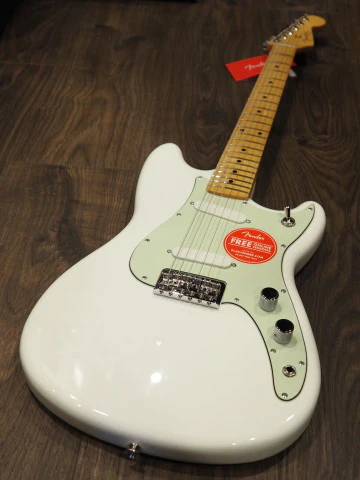 Fender Duo Sonic Maple Neck Arctic White - Image 3