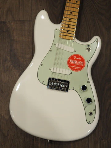 Fender Duo Sonic Maple Neck Arctic White - Image 4