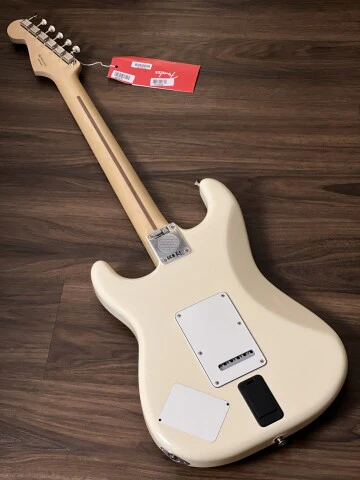 Fender Ed O'Brien EOB Sustainer Stratocaster With Maple FB In Olympic White - Image 4