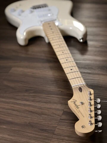 Fender Ed O'Brien EOB Sustainer Stratocaster With Maple FB In Olympic White - Image 5