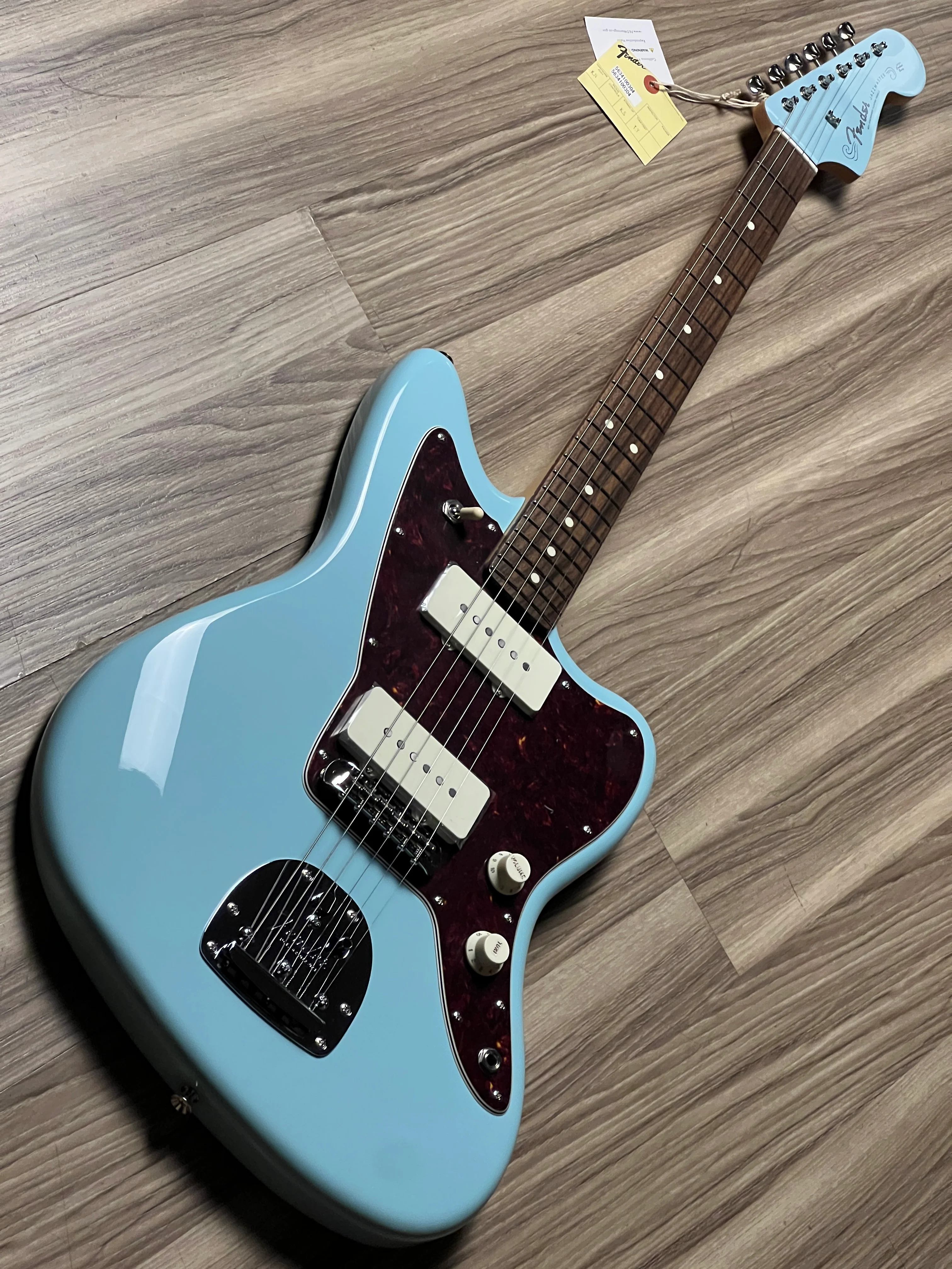Fender FSR Collection Hybrid II Jazzmaster With RW FB in Daphne Blue JD23018862 - Image 3