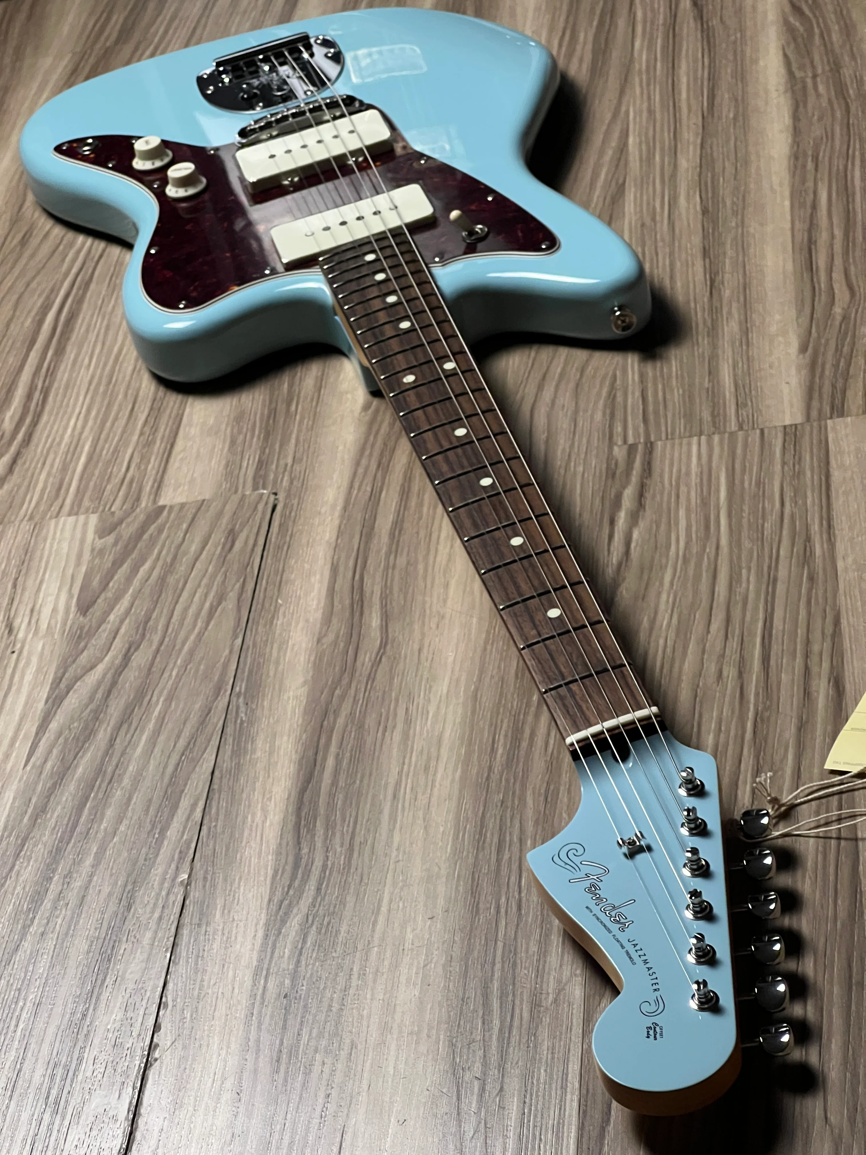 Fender FSR Collection Hybrid II Jazzmaster With RW FB in Daphne Blue JD23018862 - Image 7