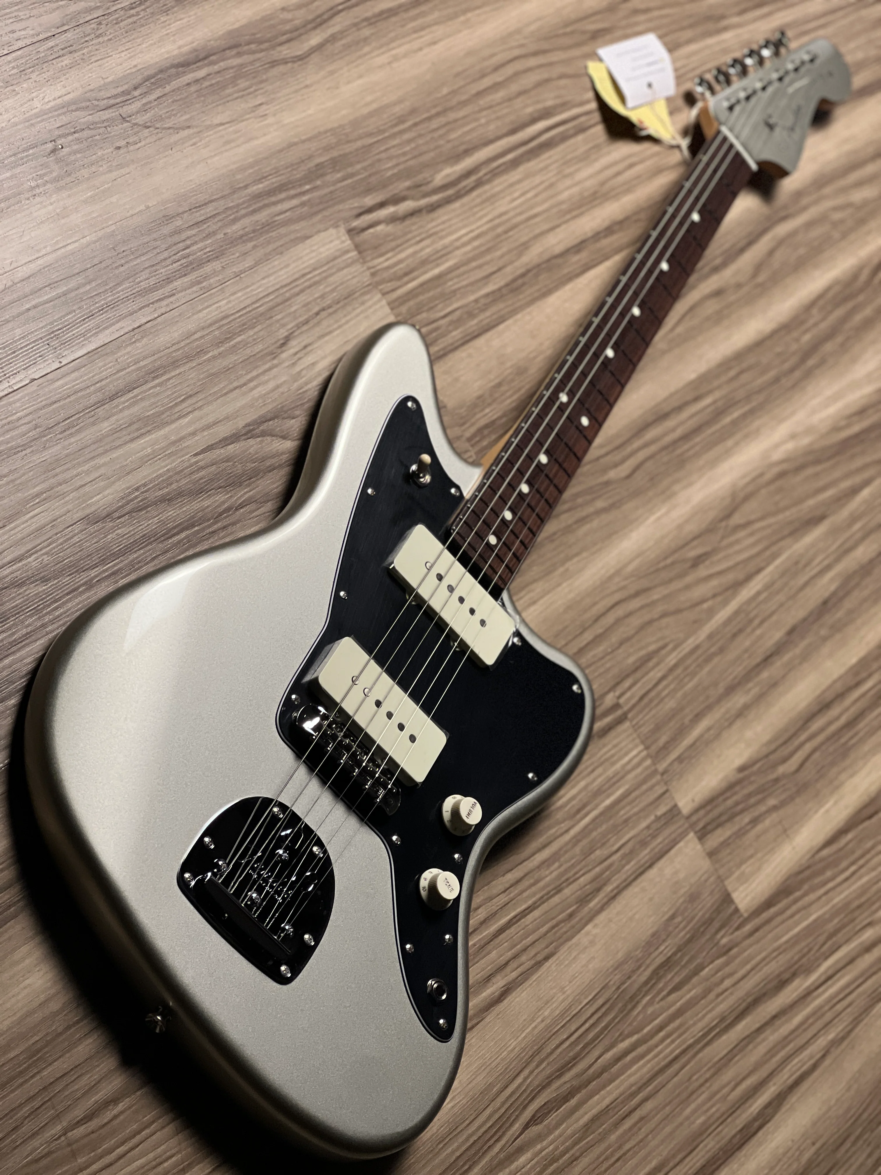 Fender FSR Collection Hybrid II Jazzmaster with RW FB in Inca Silver JD24028370 - Image 3