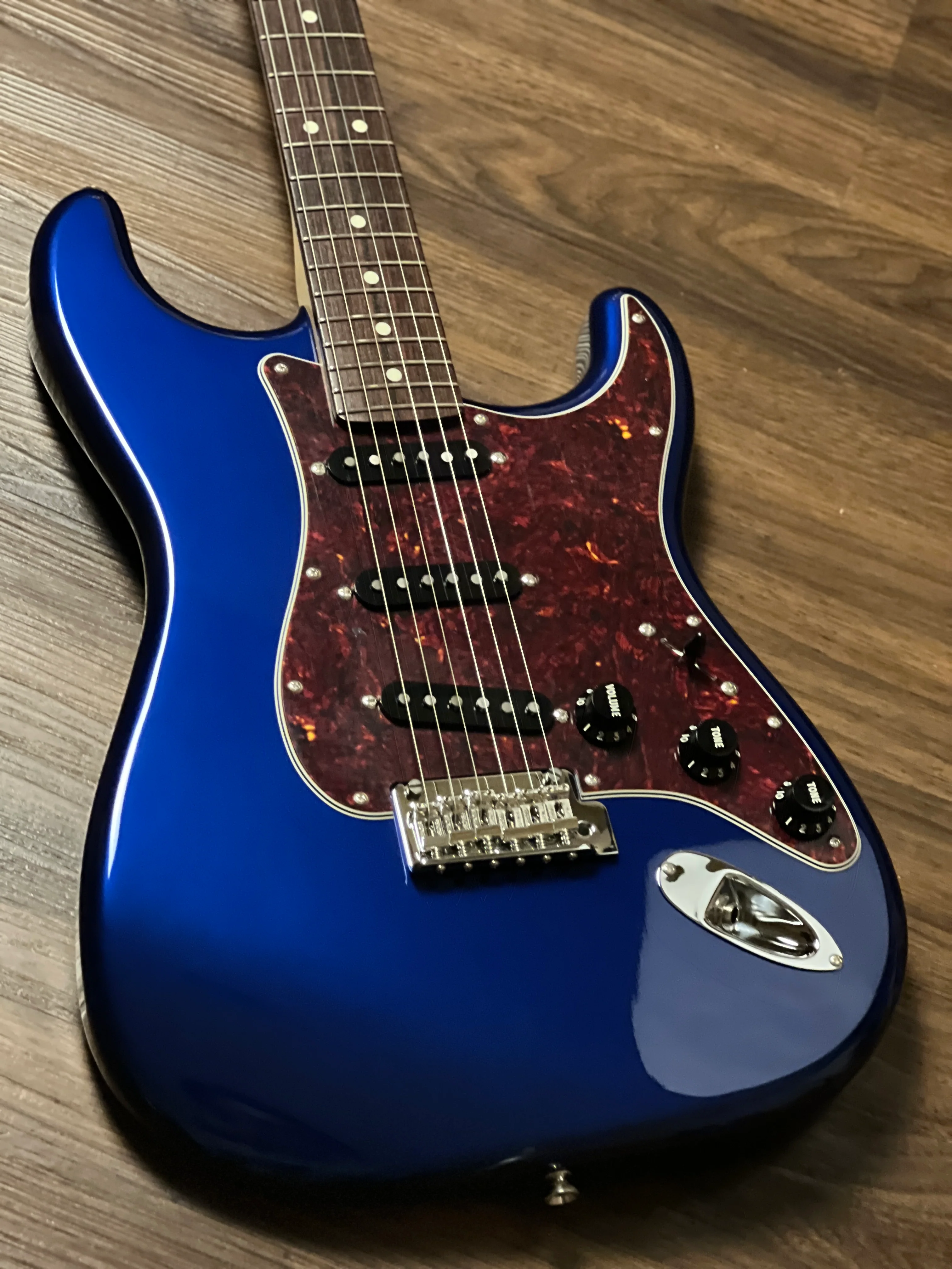 Fender FSR Collection Hybrid II Stratocaster with RW FB In Deep  Ocean Metallic - Image 4