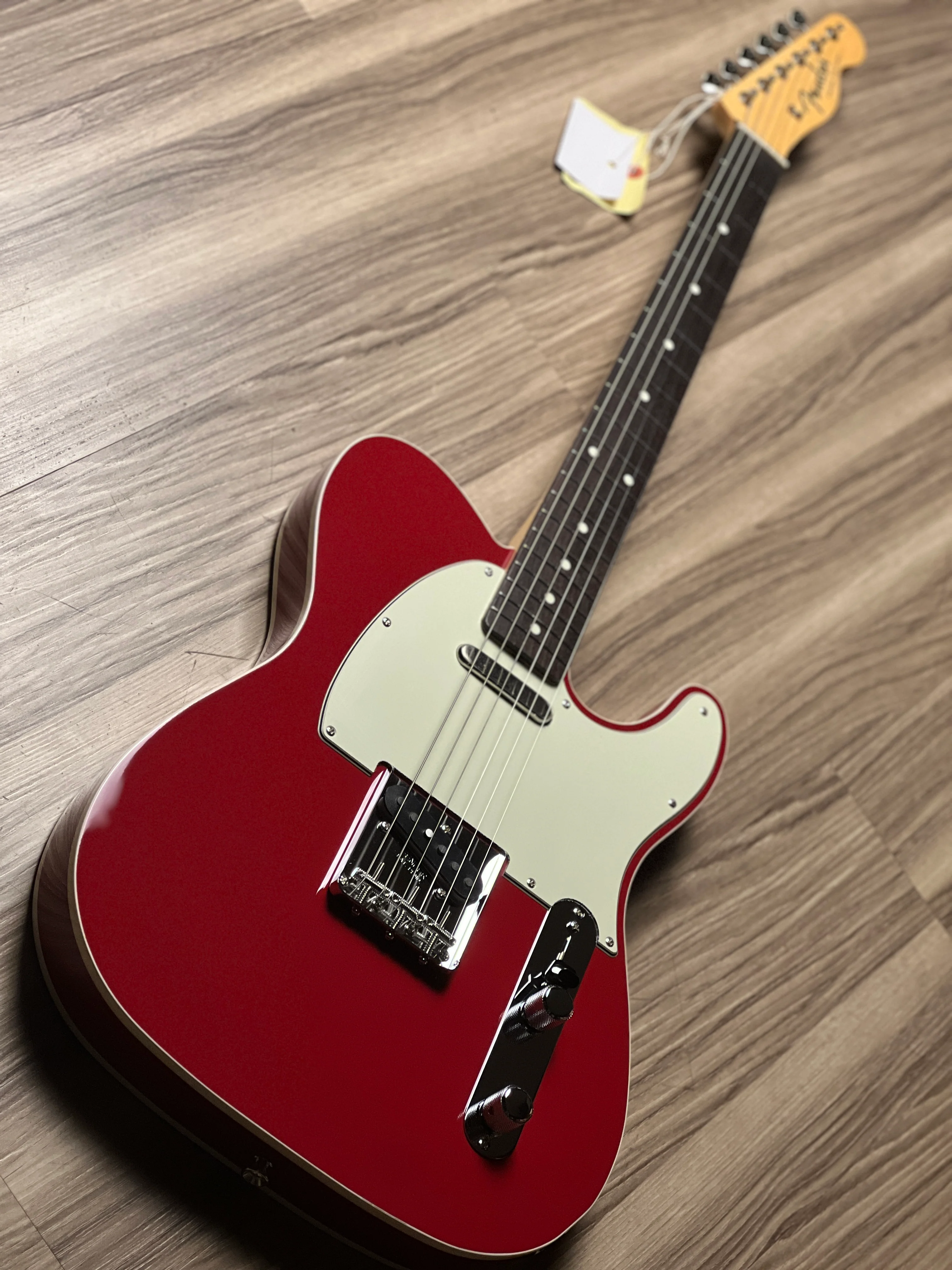 Fender FSR MIJ Traditional 60s Telecaster Custom with RW FB in Dakota Red JD24014157 - Image 2