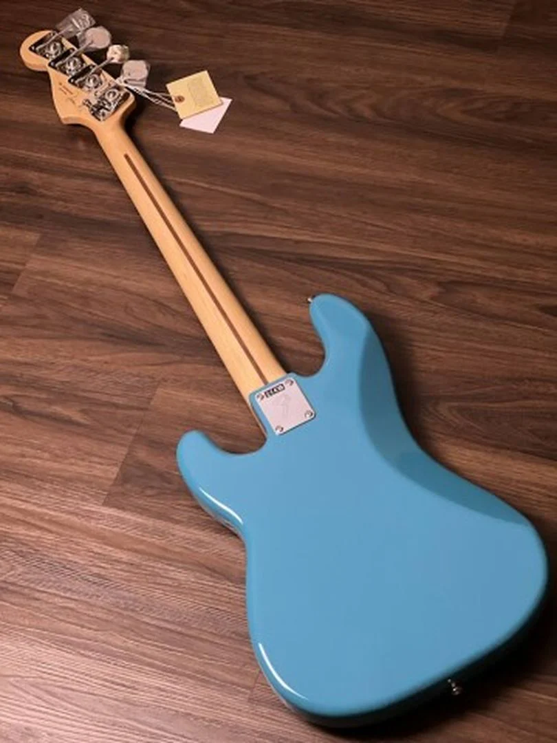 Fender Japan Adam Subarkah Signature Precision Bass Guitar with Rosewood FB in Taos Turquoise - Image 5