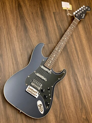 Fender Japan Aerodyne II HSS Stratocaster Medium Scale - Gun Metal Blue - Image 2
