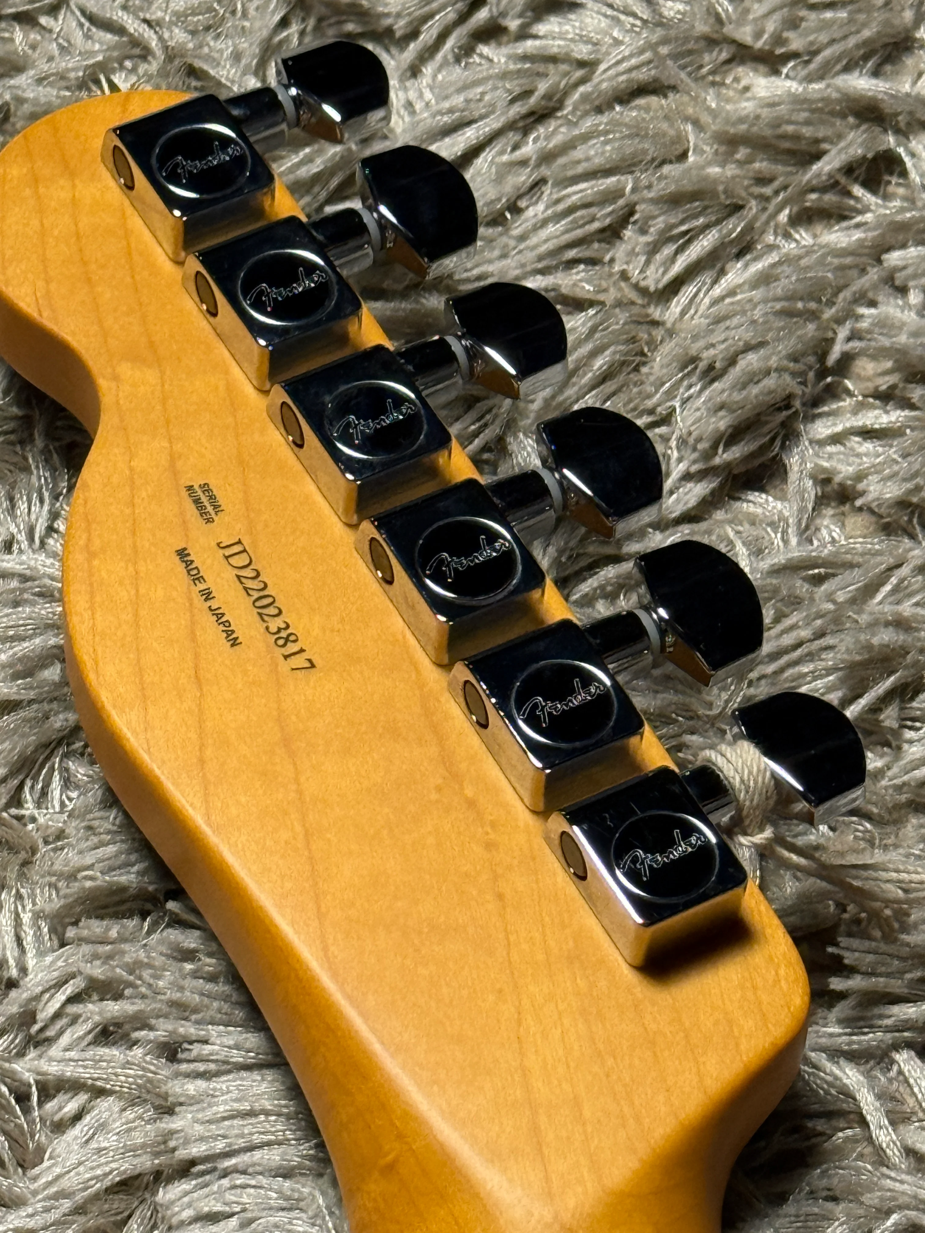 Fender Japan Elemental Telecaster HH with RW FB in Stone Black JD22023817 - Image 6