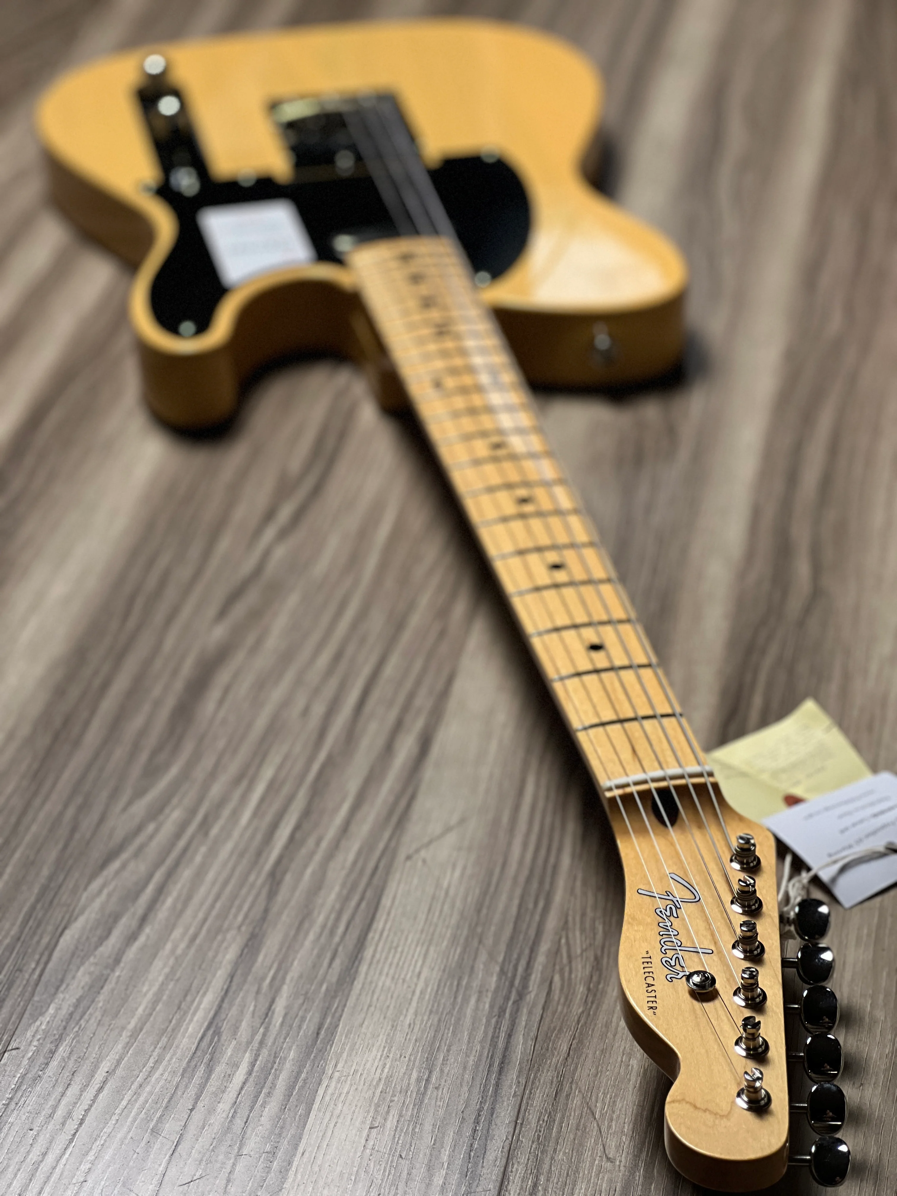 Fender Japan Heritage 50s Telecaster with Maple FB in Butterscotch Blonde JD24007834 - Image 7