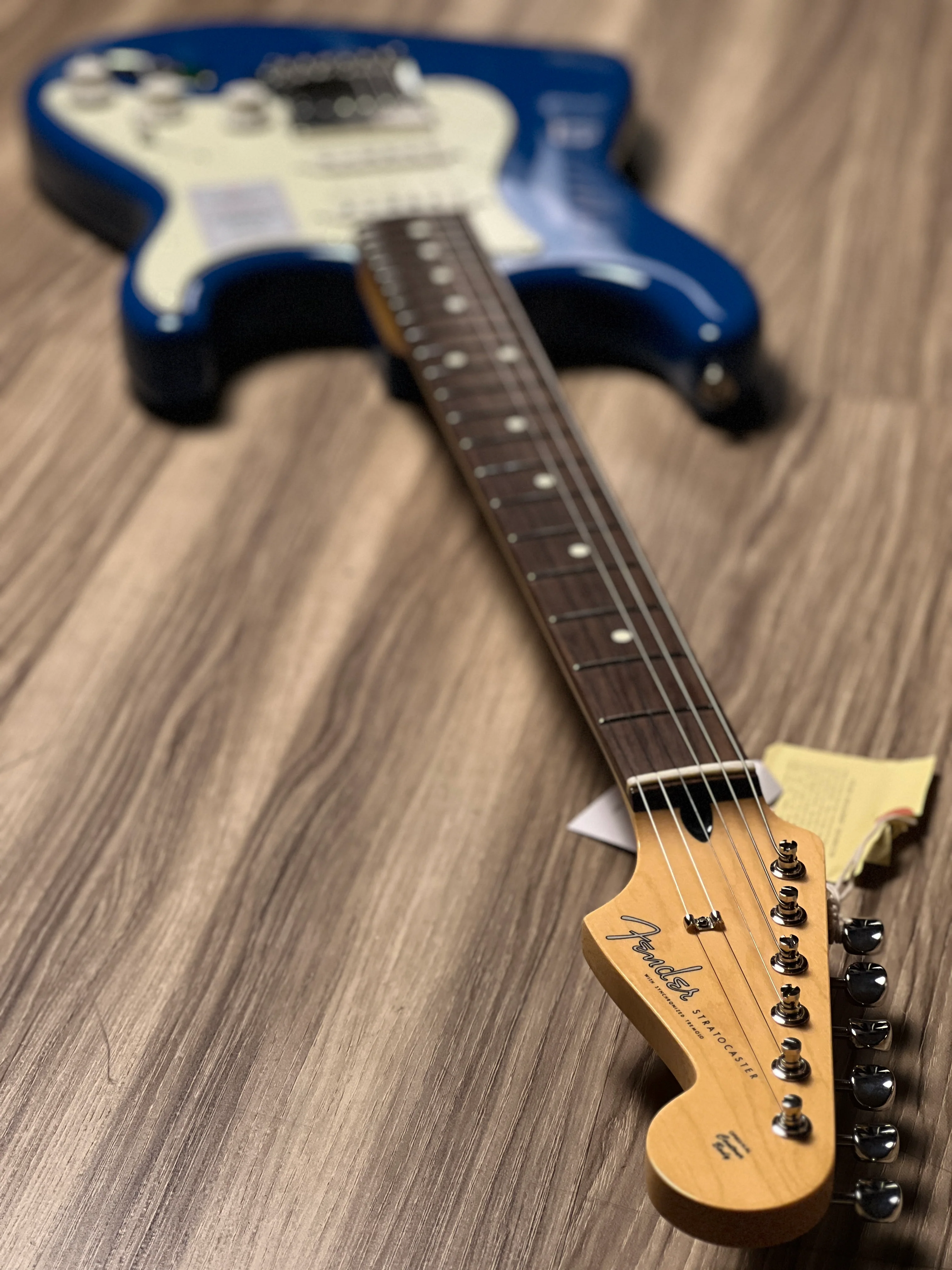 Fender Japan Hybrid II Stratocaster HSS with RW FB in Forest Blue - Image 8