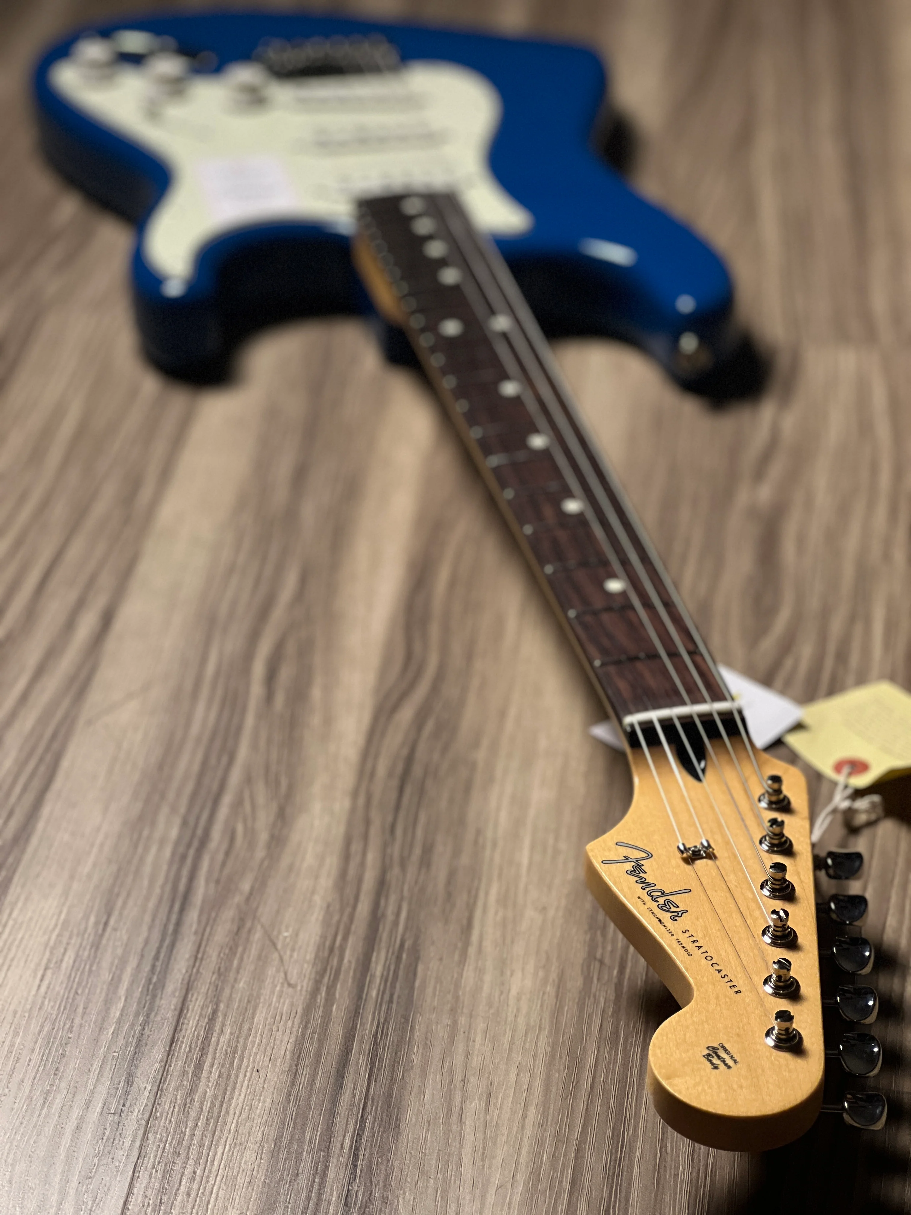 Fender Japan Hybrid II Stratocaster with Rosewood FB in Forest Blue JD23025227 - Image 7