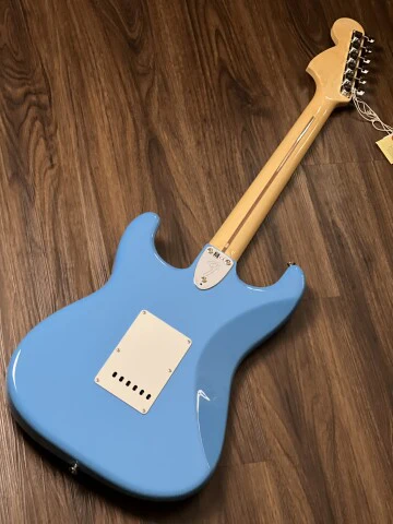 Fender Japan Limited International Color Stratocaster with Maple FB in Maui Blue - Image 4