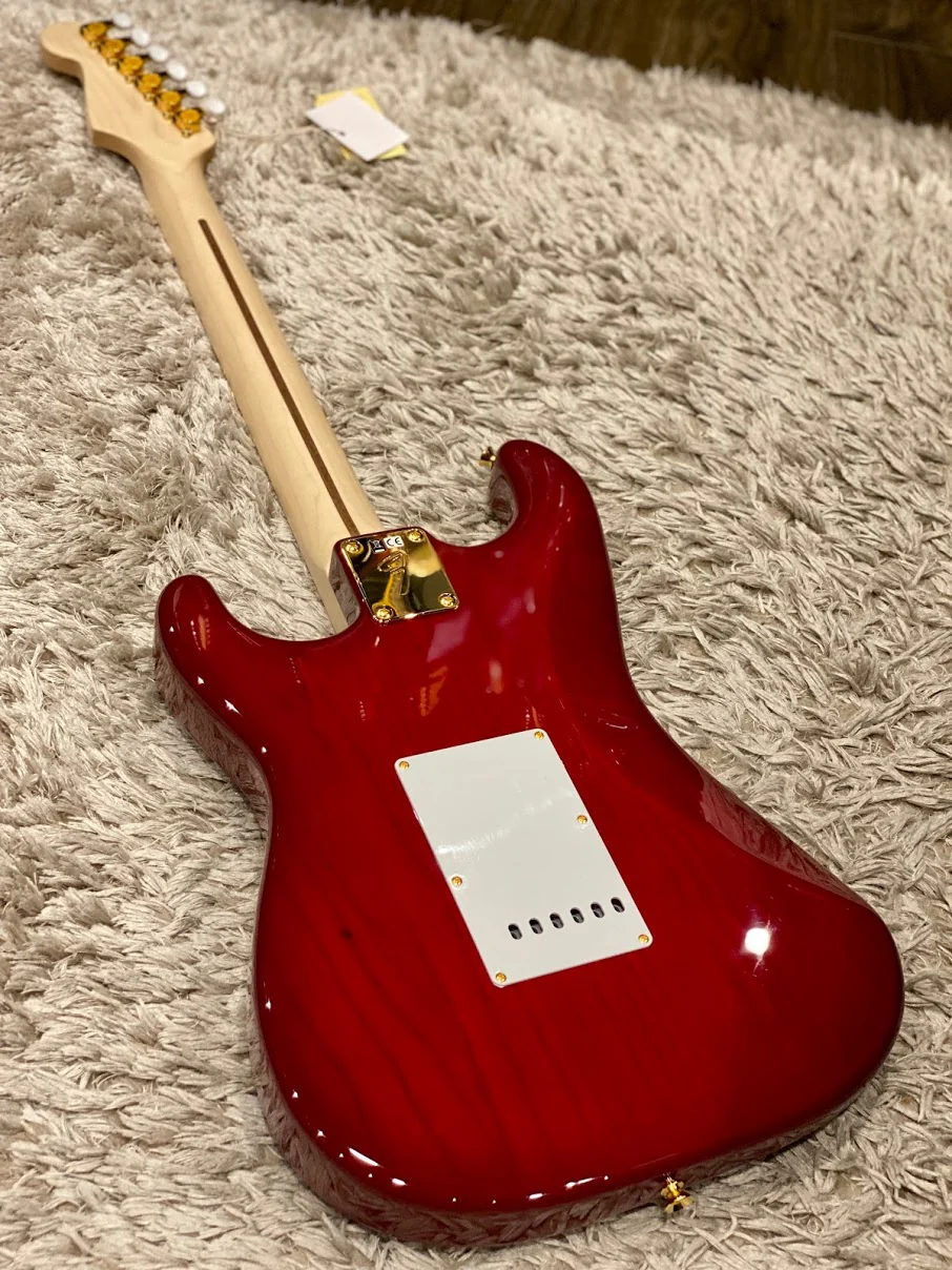 Fender Japan Ritchie Kotzen Signature Stratocaster with Maple FB in Transparent Red Burst - Image 3