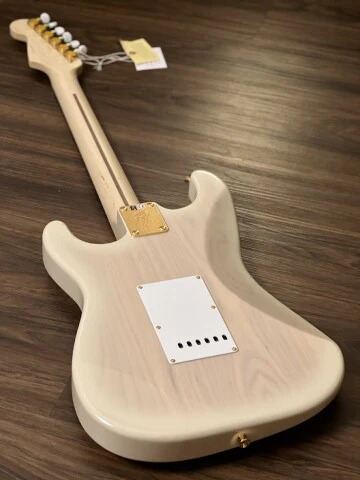 Fender Japan Ritchie Kotzen Stratocaster with Maple FB in See-Through White Burst - Image 5