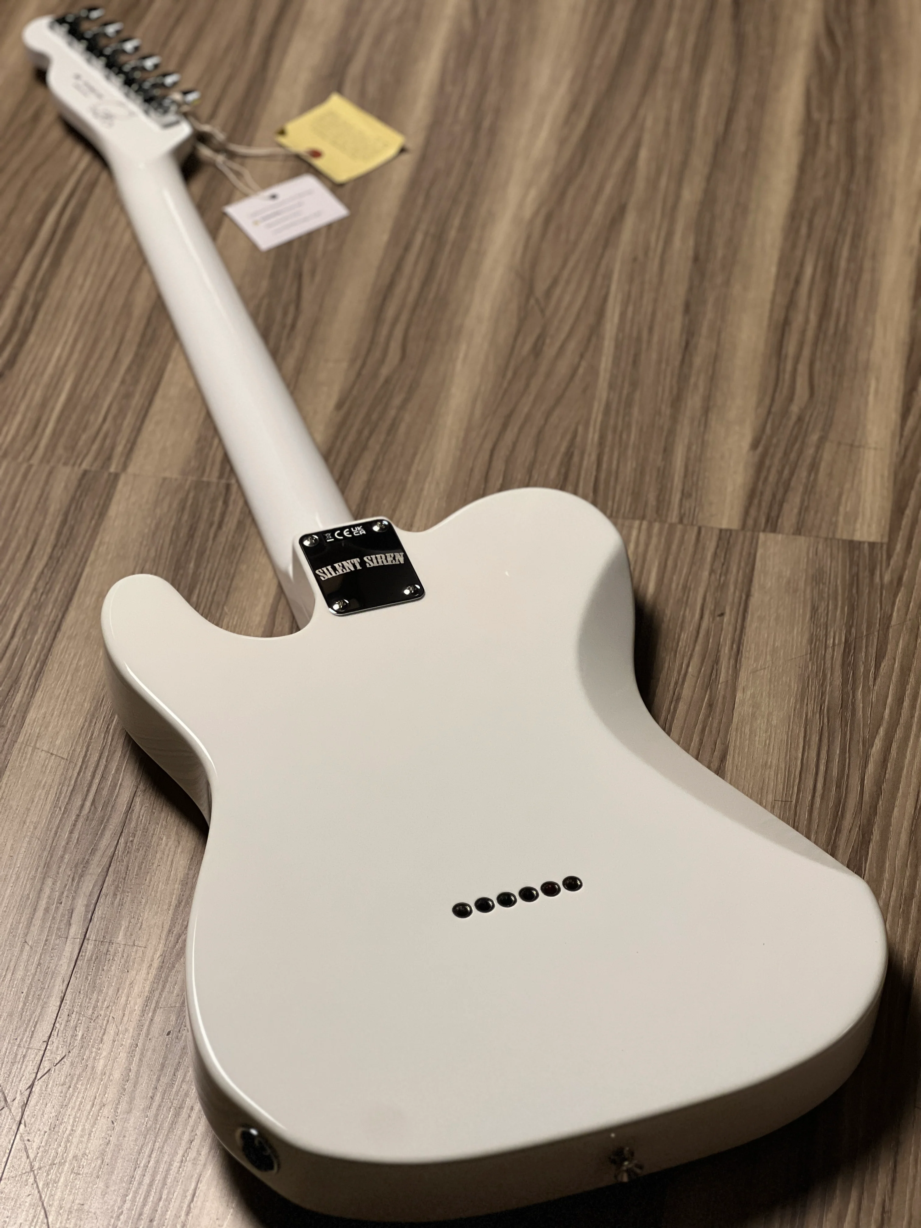 Fender Japan Silent Siren Signature Telecaster with Maple FB in Arctic White JD24021199 - Image 6