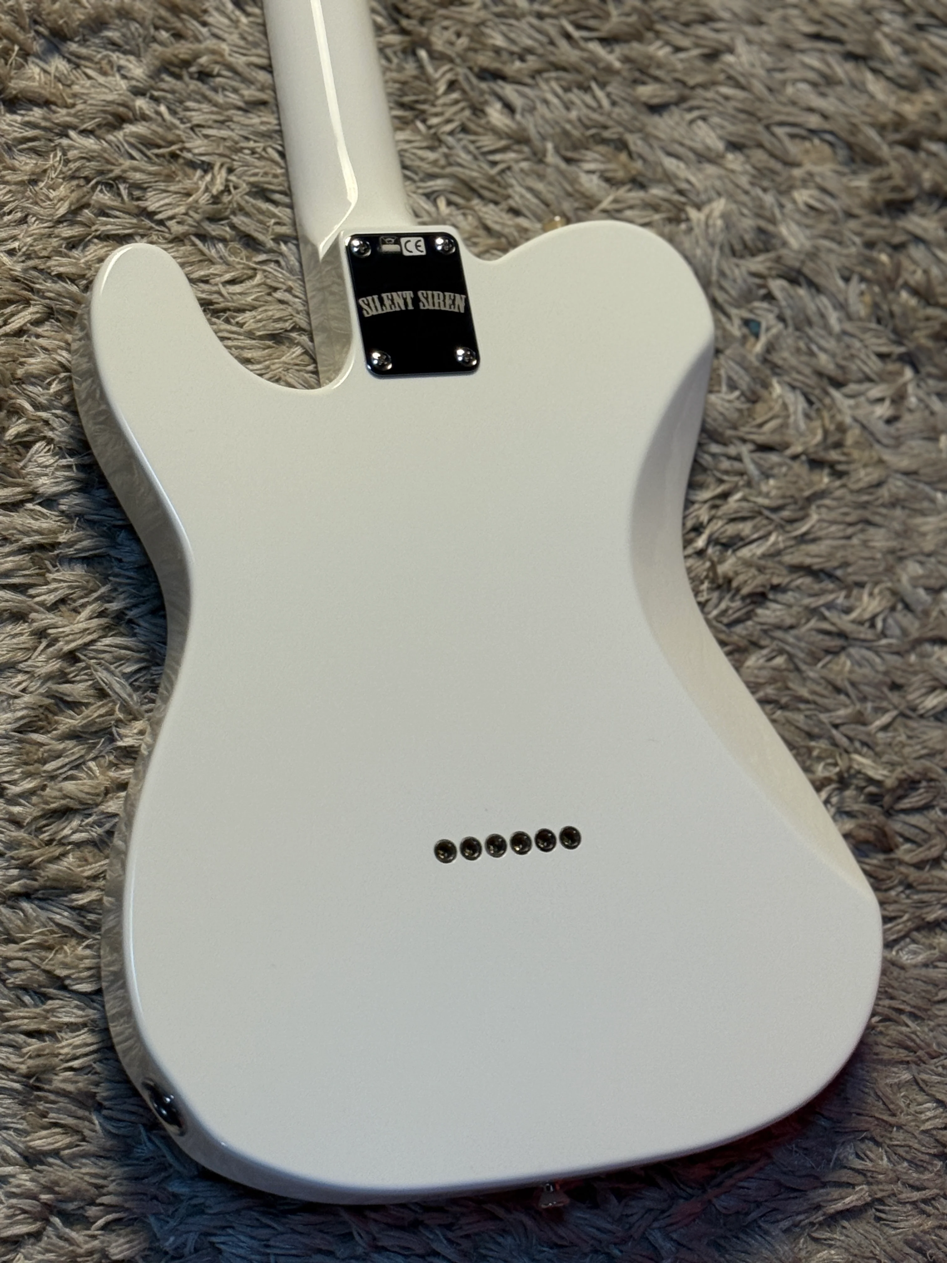Fender Japan Silent Siren Signature Telecaster with Maple FB in Arctic White JD22030206 (USED) - Image 6