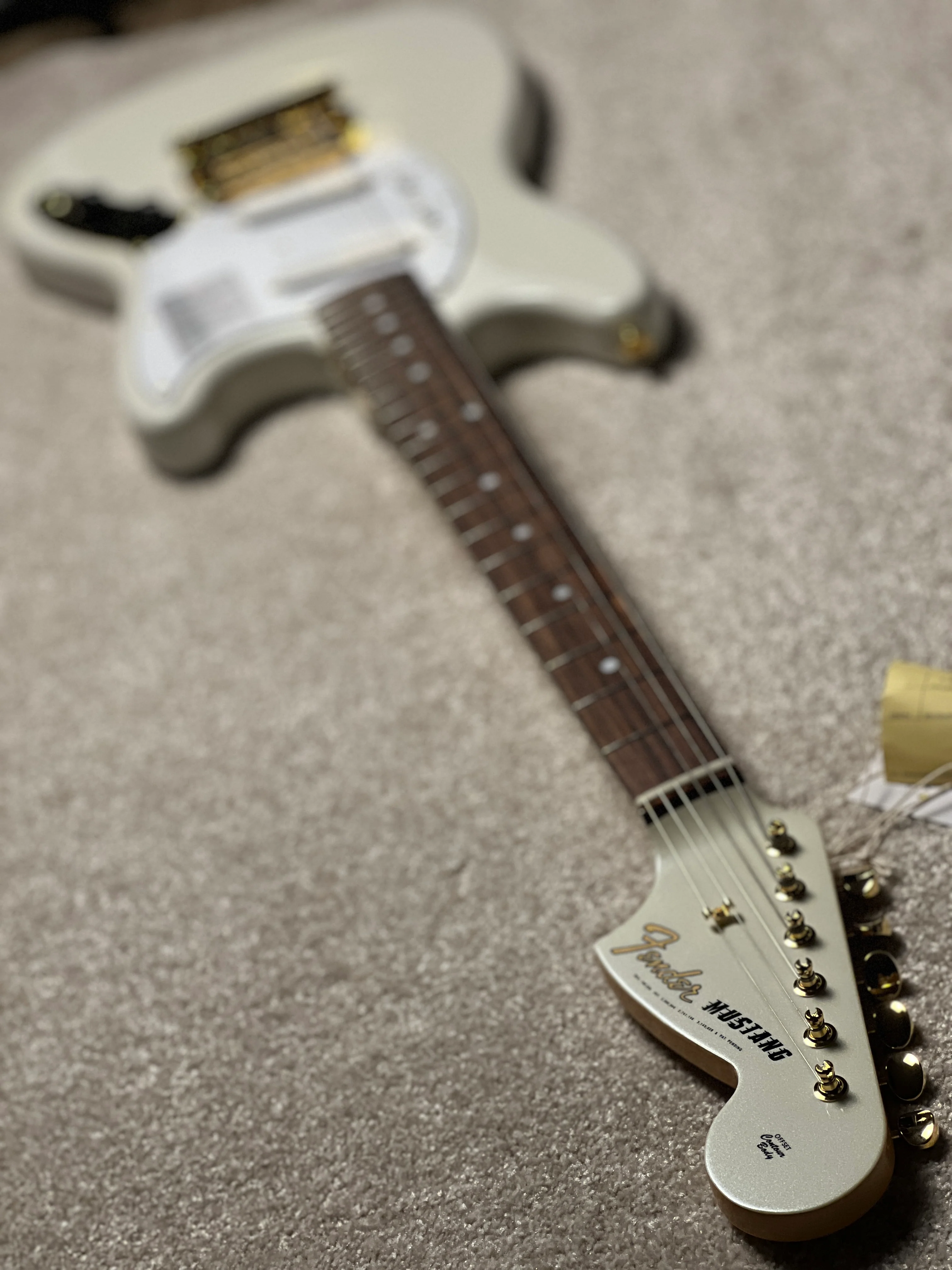Fender Japan Traditional 2025 Collection 60s Mustang with RW FB in White Pearl JD25012670 - Image 6