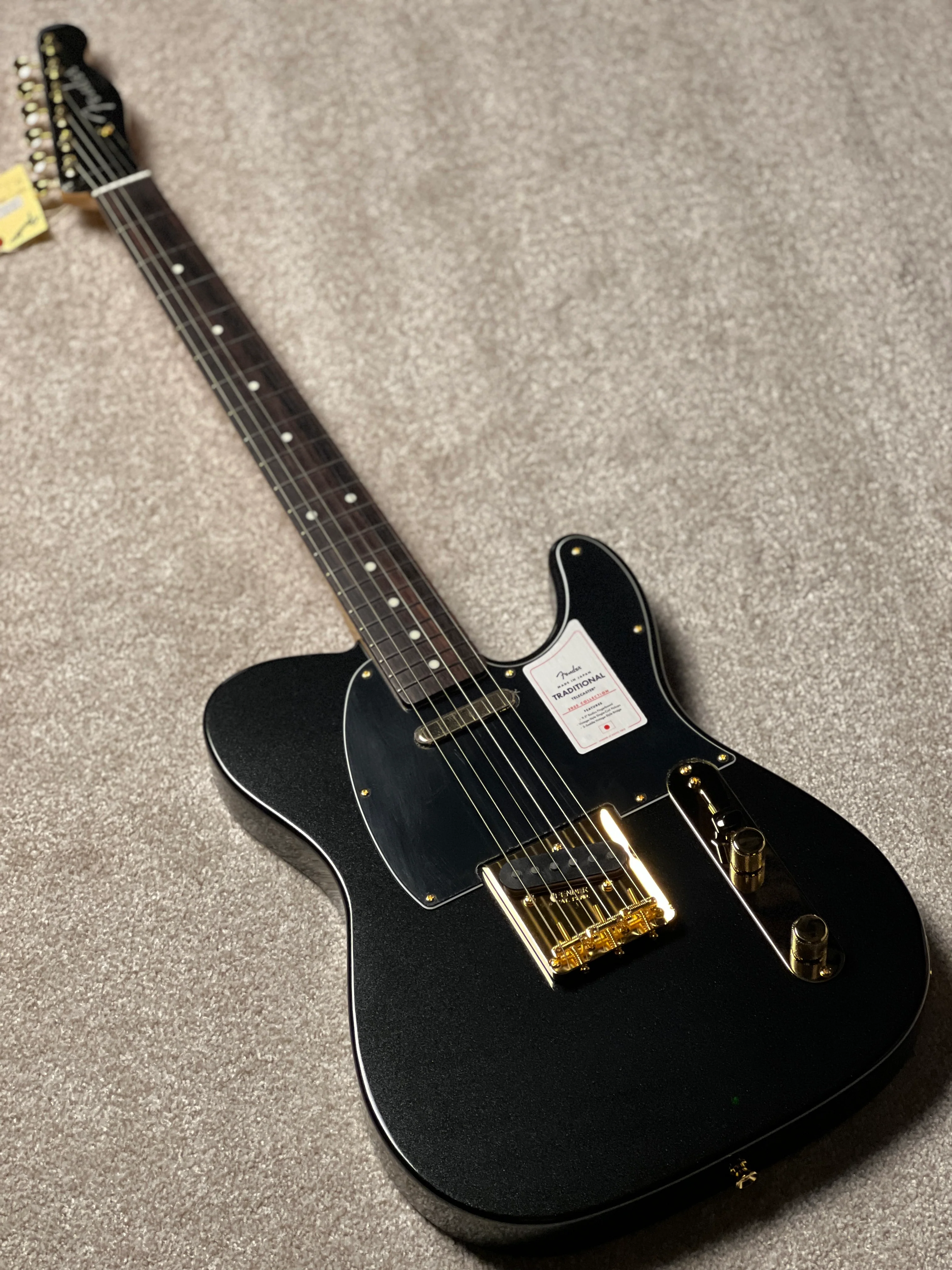 Fender Japan Traditional 2025 Collection 60s Telecaster with RW FB in Black Pearl JD25014987 - Image 2