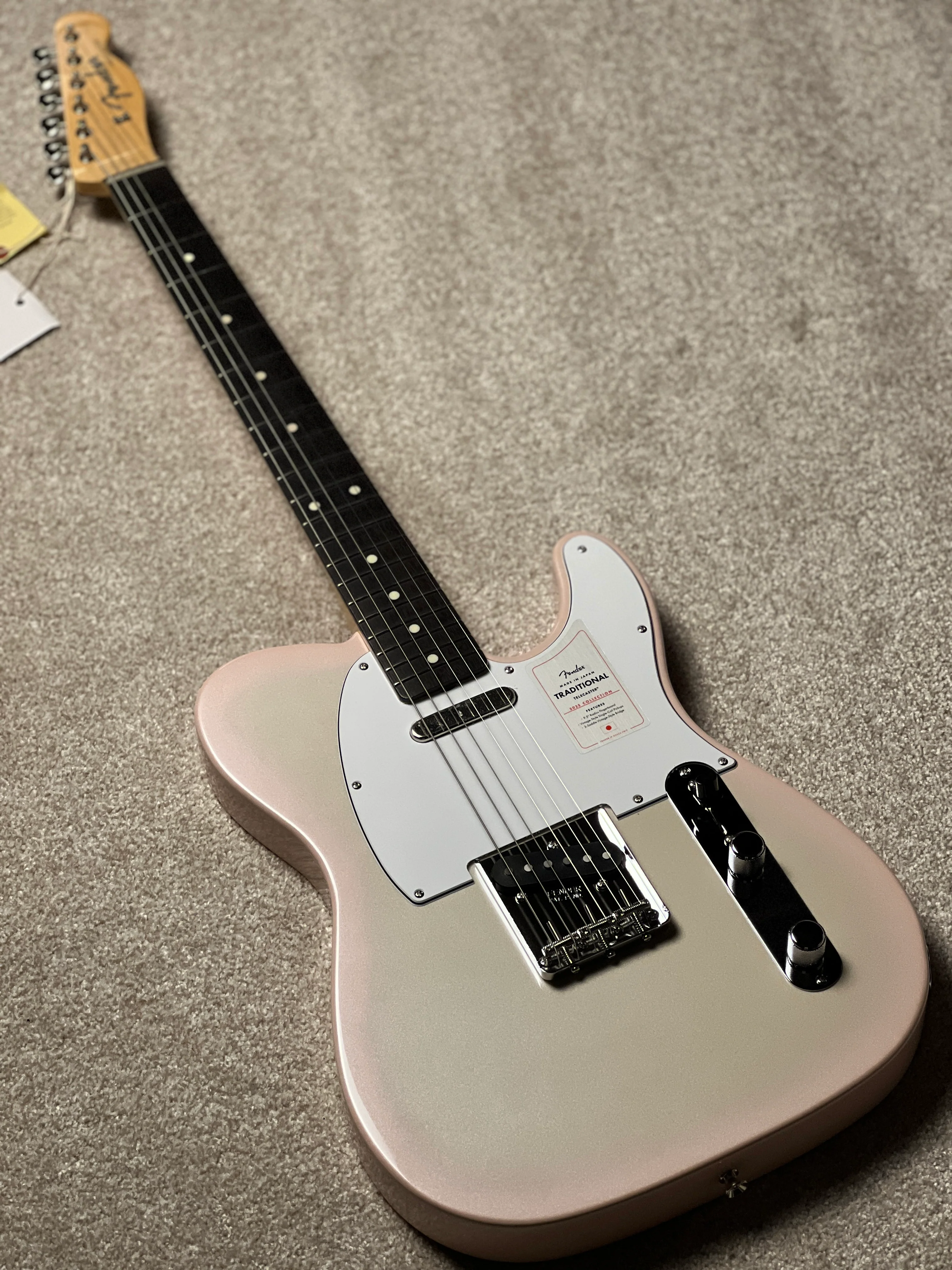 Fender Japan Traditional 2025 Collection 60s Telecaster with RW FB in Stardust Pink JD25013890 - Image 2