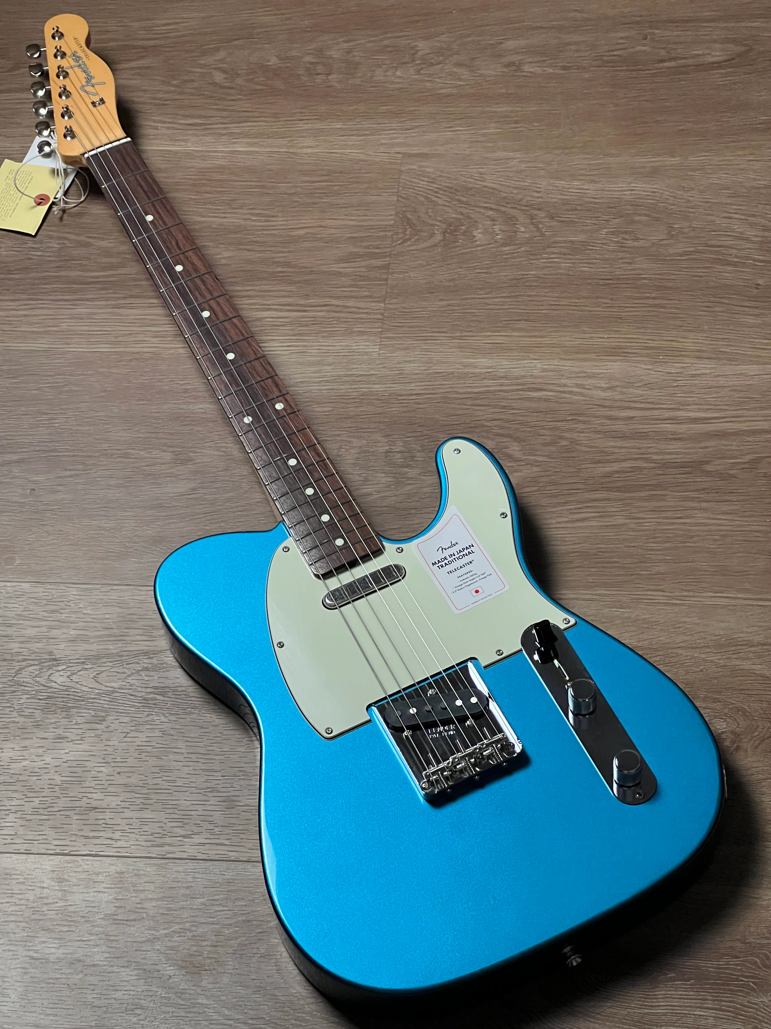 Fender Japan Traditional II 60s Telecaster with Rosewood FB in Lake Placid Blue JD24018022 - Image 2