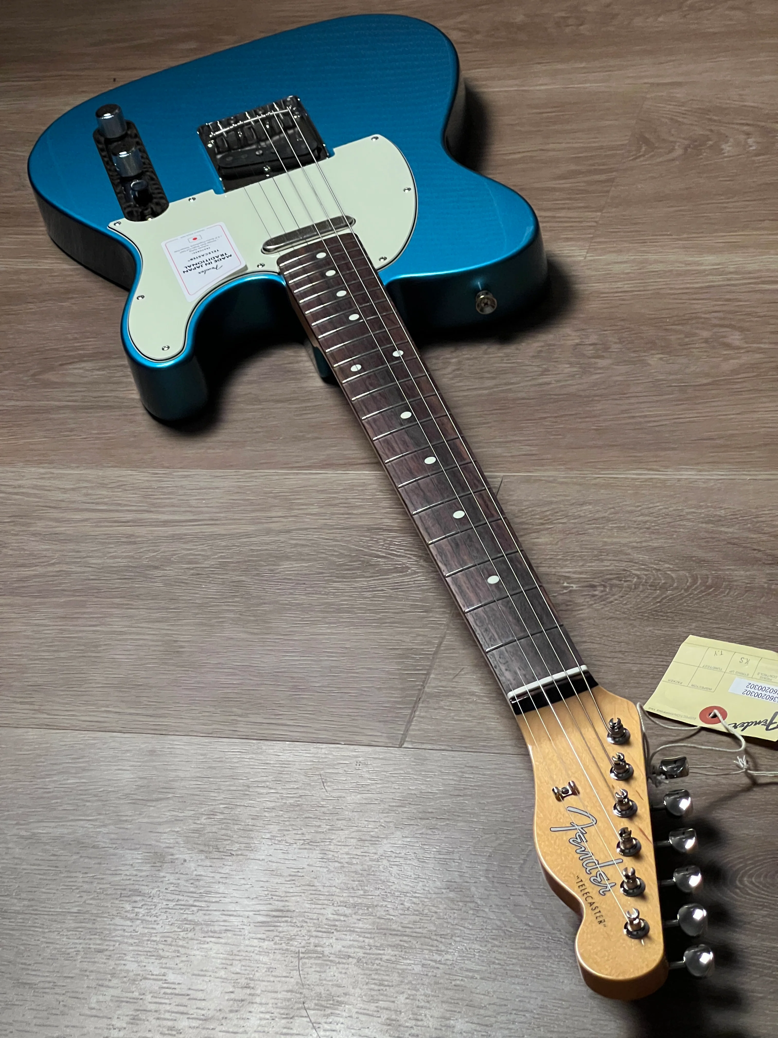 Fender Japan Traditional II 60s Telecaster with Rosewood FB in Lake Placid Blue JD24018022 - Image 7
