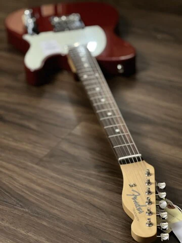Fender Japan Traditional II 60s Telecaster with RW FB in Aged Dakota Red - Image 4