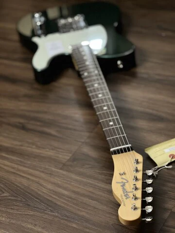 Fender Japan Traditional II 60s Telecaster with RW FB in Aged Sherwood Green Metallic - Image 4
